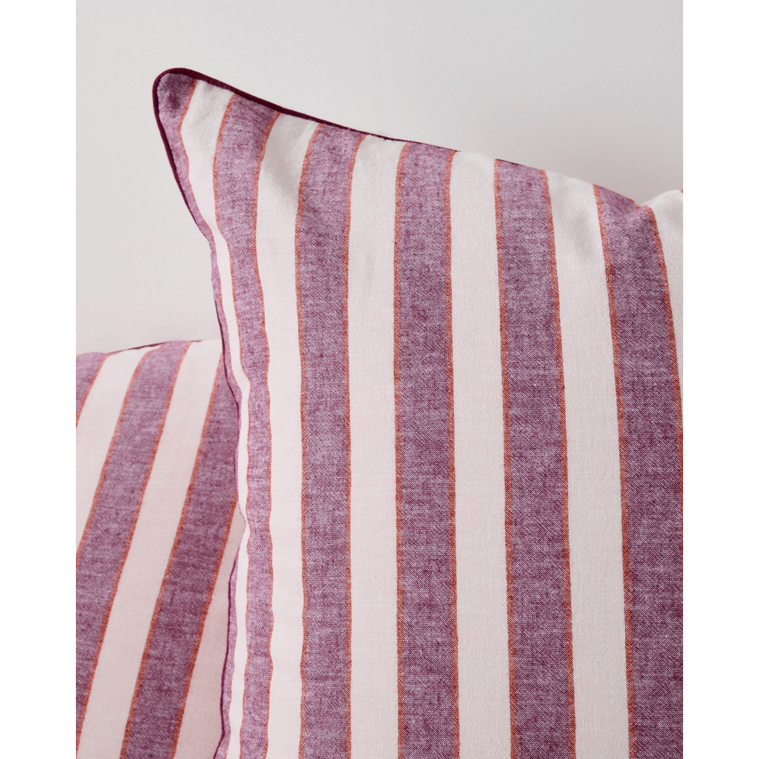 2 Target Reid Stripe Linen/cotton European Pillowcase
 - Queen Bed
 - Pink, 2 of 4