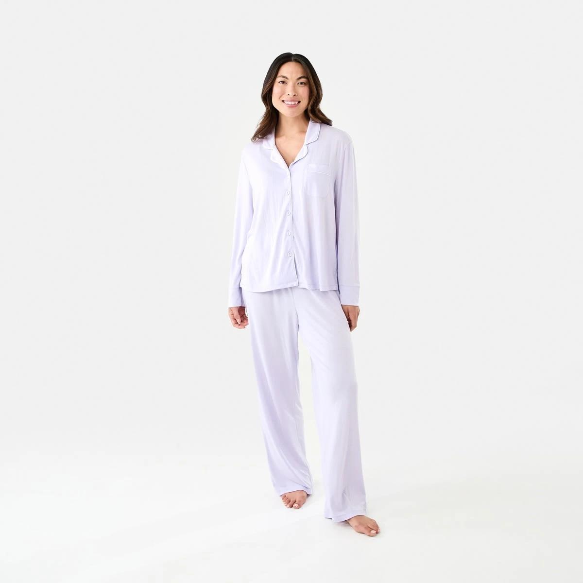 1 Long Sleeve Top and Pants Comfort Pyjama Set Lily Laven, 1 of 8