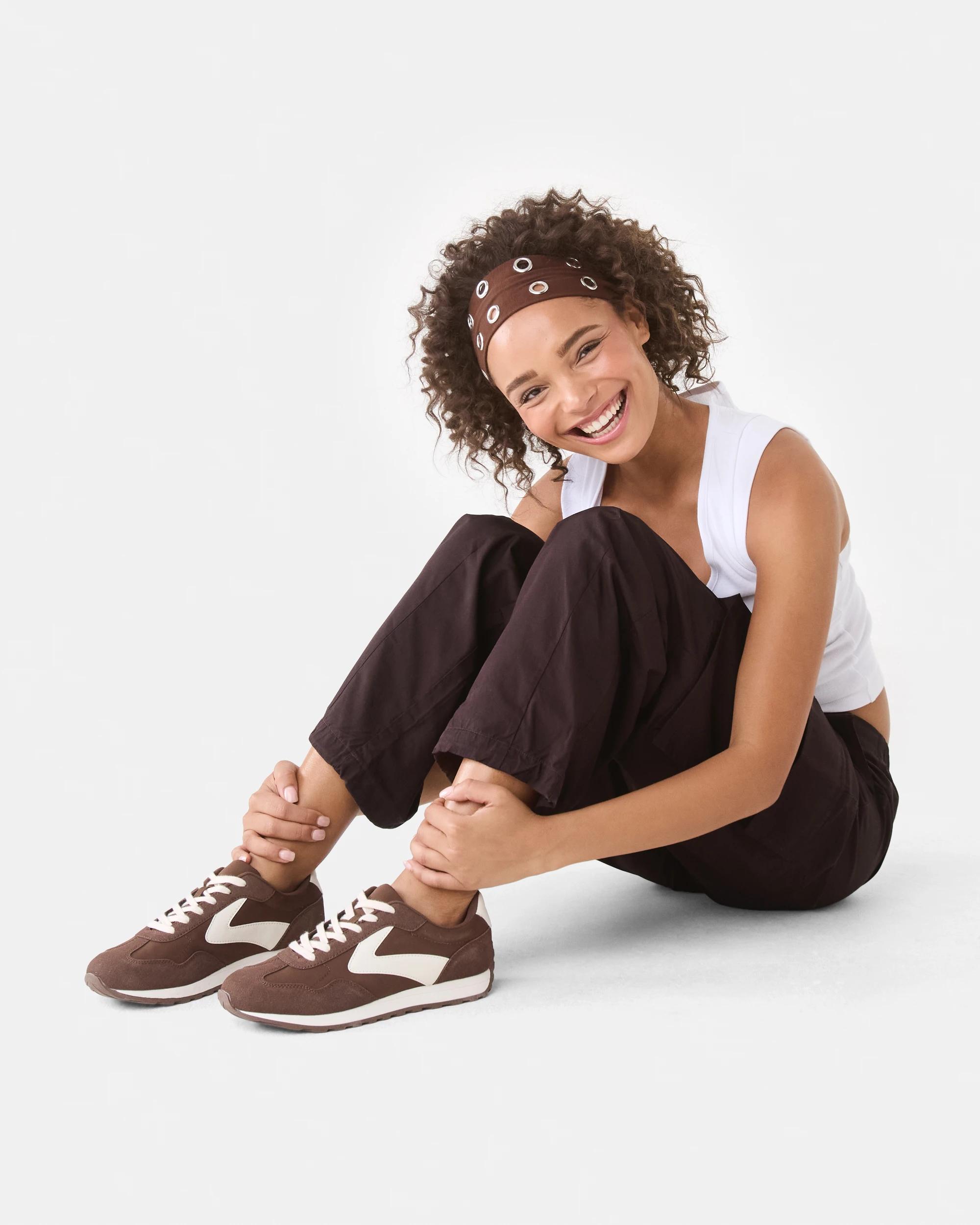 10 Balloon Leg Cargo Pants Choc Plum, 10 of 10