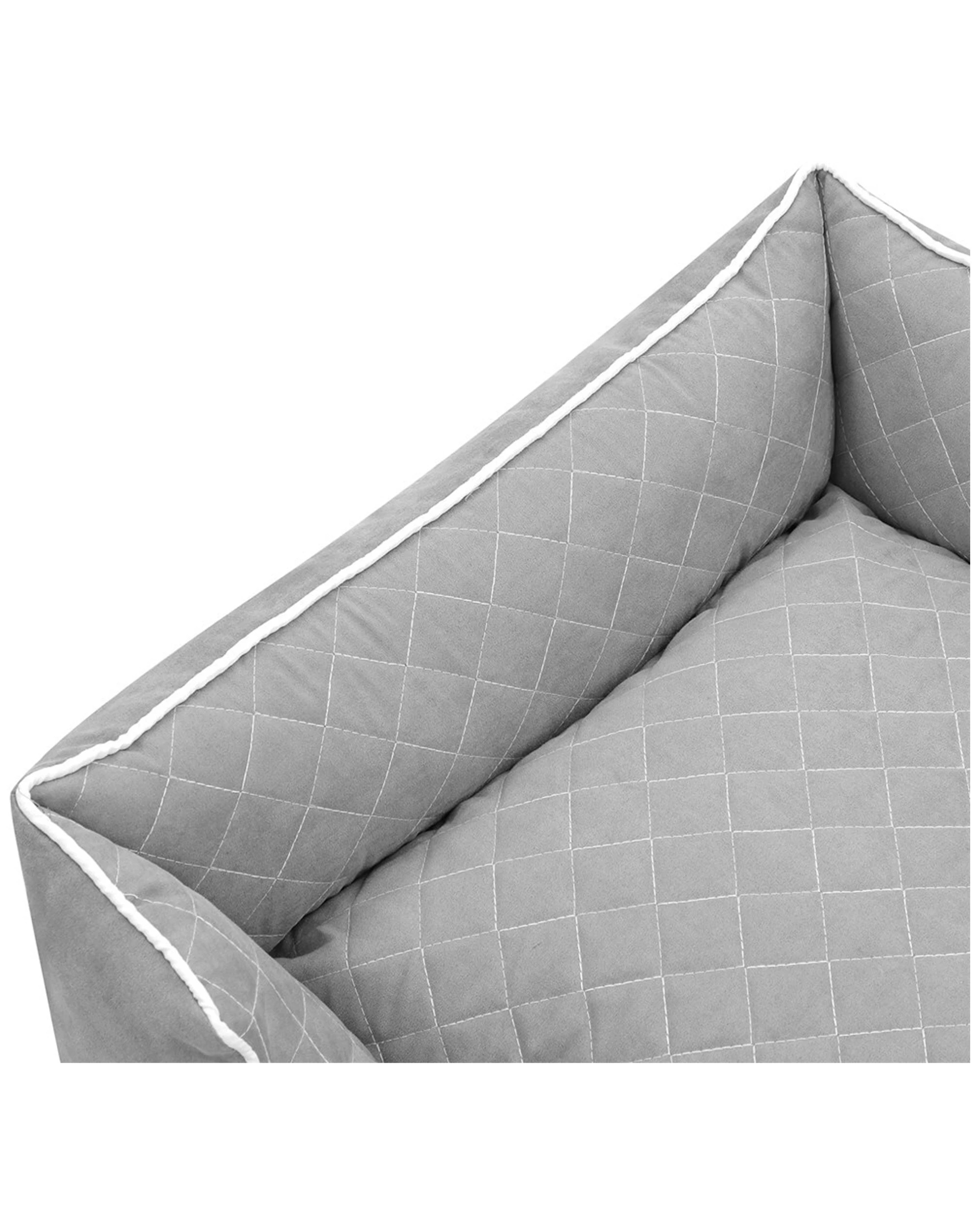 7 Paws And Claws 90x60cm Self Warming Walled Bed Large Thermal Insulation
 - grey, 7 of 8