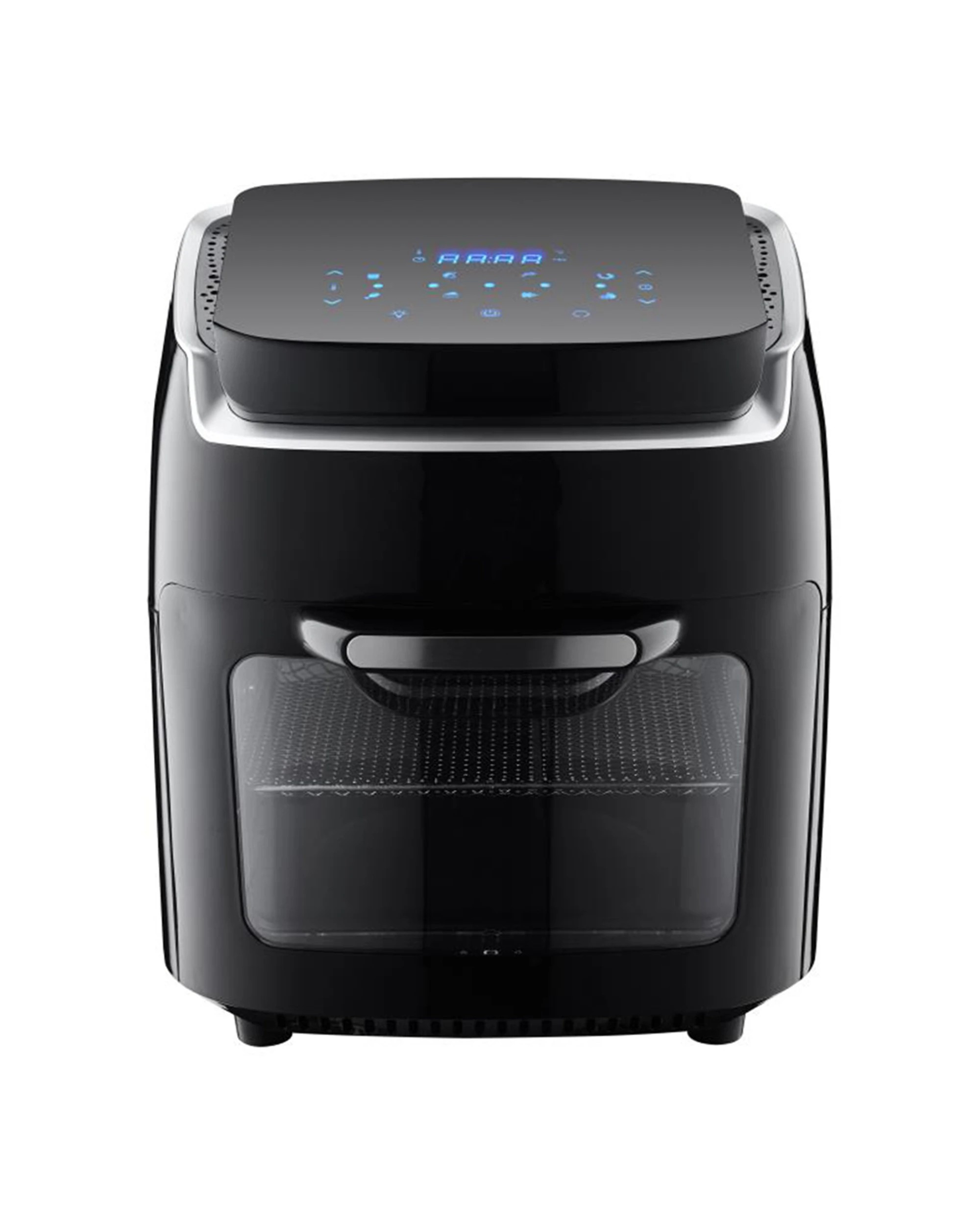 1 Heller Air Fryer 12L W Accessories Unique Rapid Air Circulation Adjustable Temperature - Black, 1 of 3
