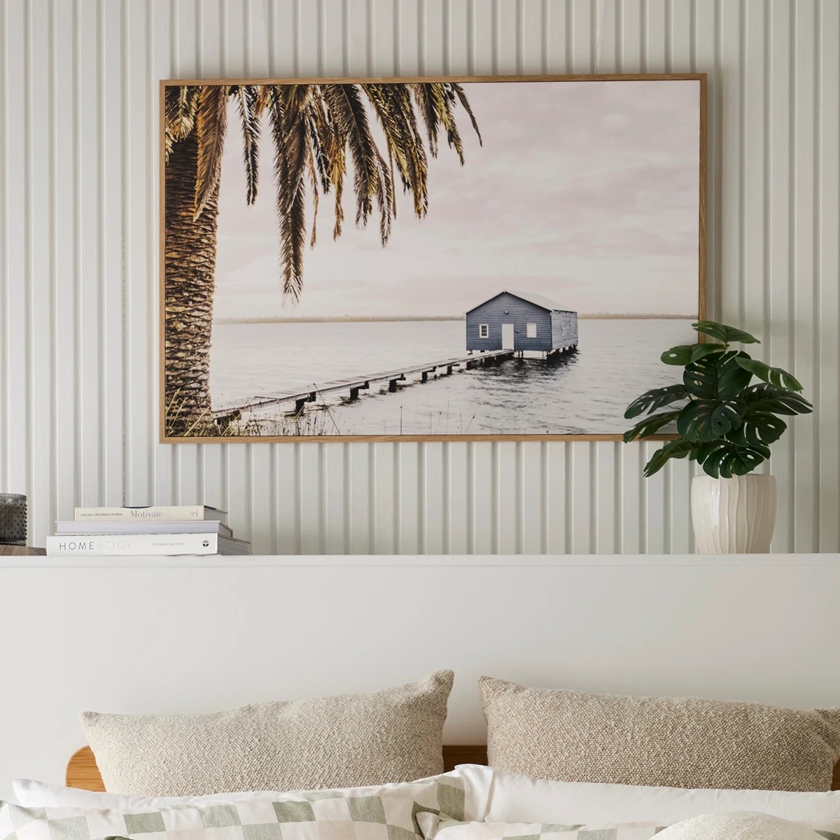 6 Coast House Framed Canvas, 6 of 6
