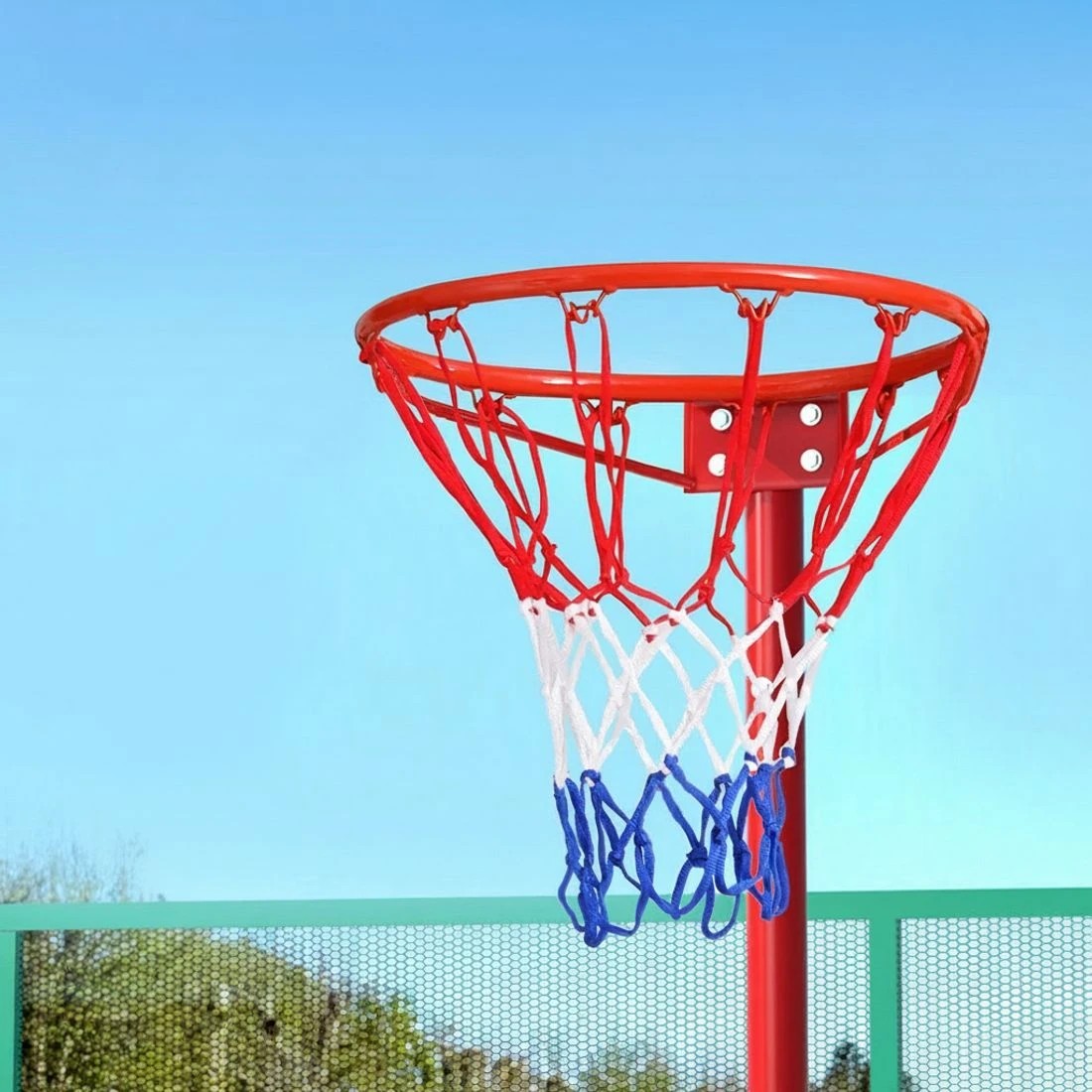 6 Everfit 3.05M Netball Hoop Basketball Stand System Net Ring - Multi, 6 of 7