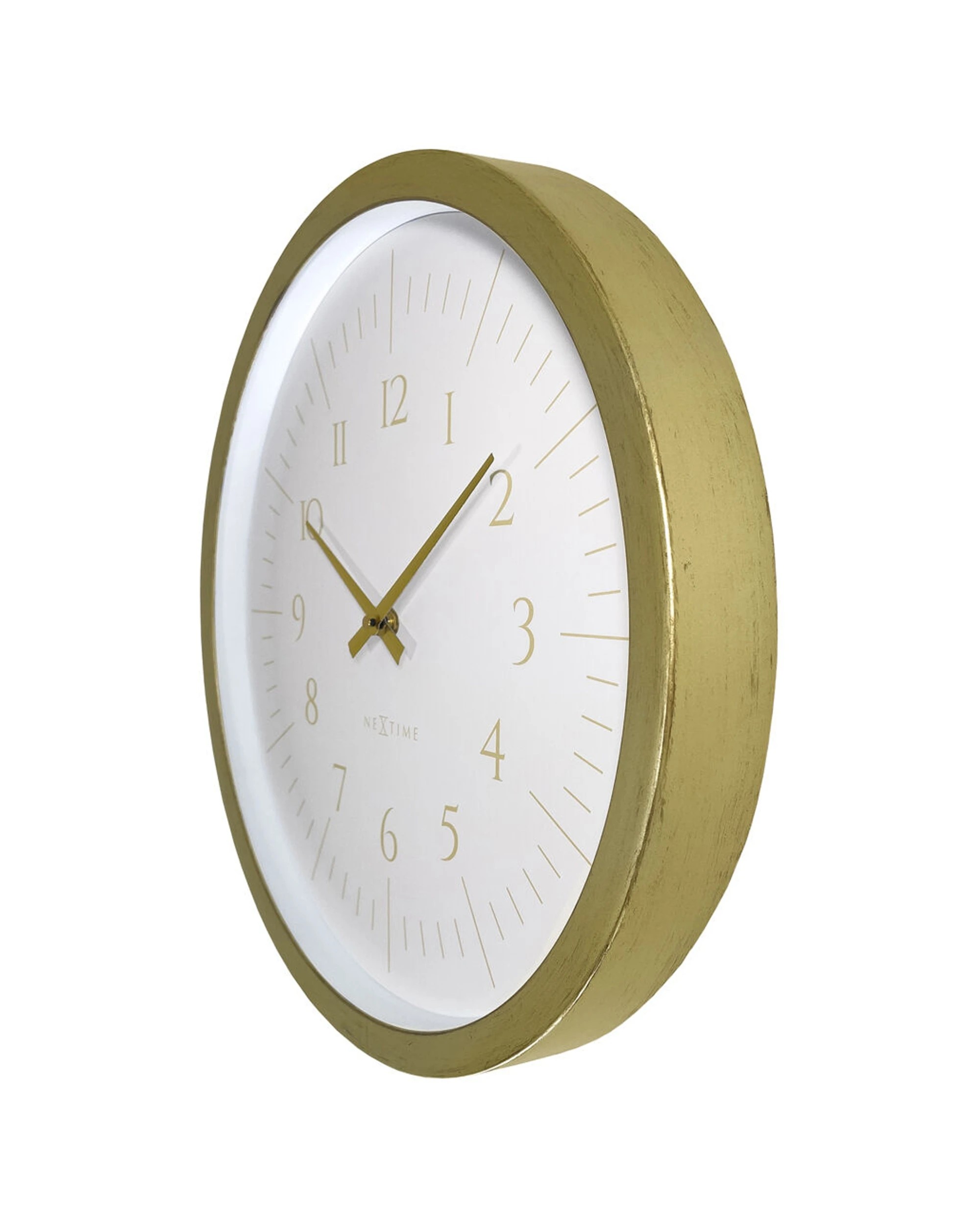 3 NeXtime Galaxy Wall Clock Silent Sweep Movement 40cm - Gold, 3 of 6