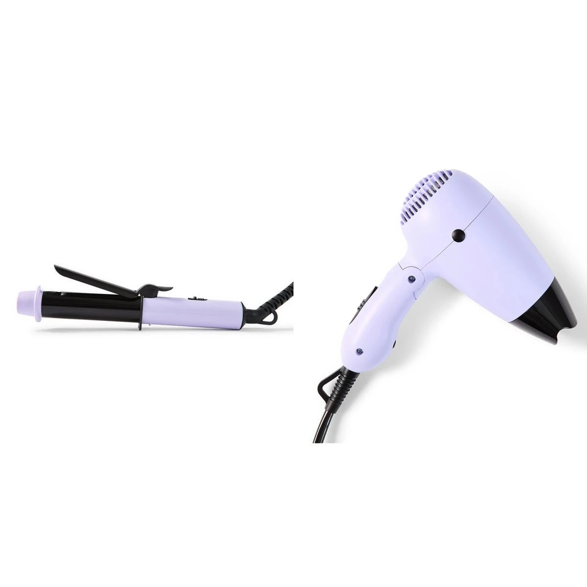 9 Mini Twin Hair Styler Pack - Purple, 9 of 9