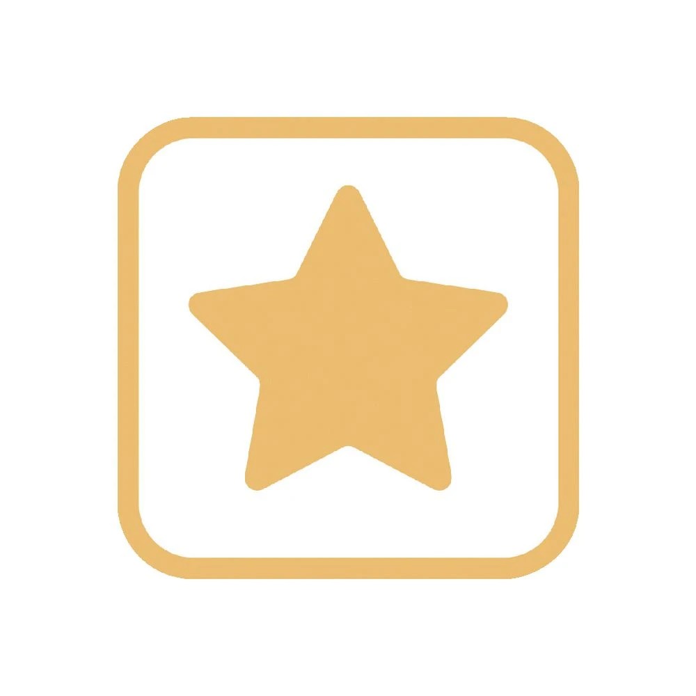 2 PILOT Frixion Stamps Star Apricot Orange, 2 of 2