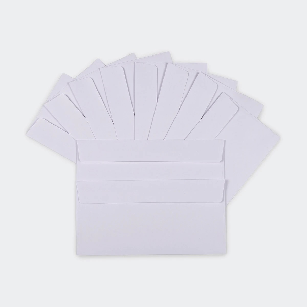 2 100 Pack DL Peel and Seal Envelopes - White, 2 of 5