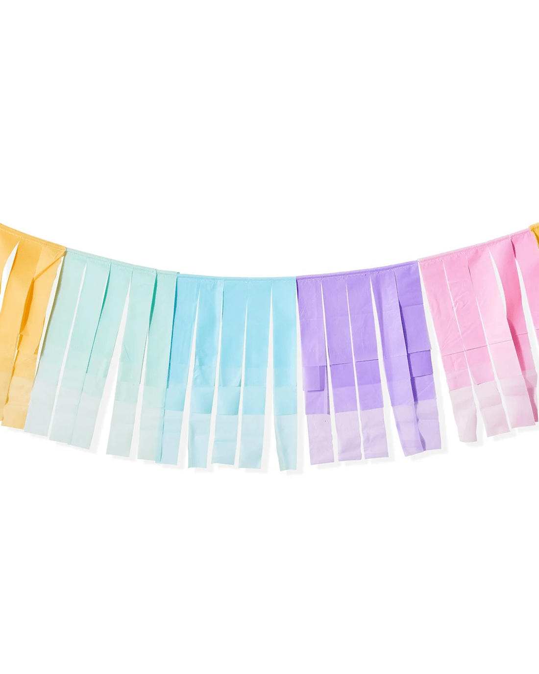 3 Pastel Streamer Garland, 3 of 5