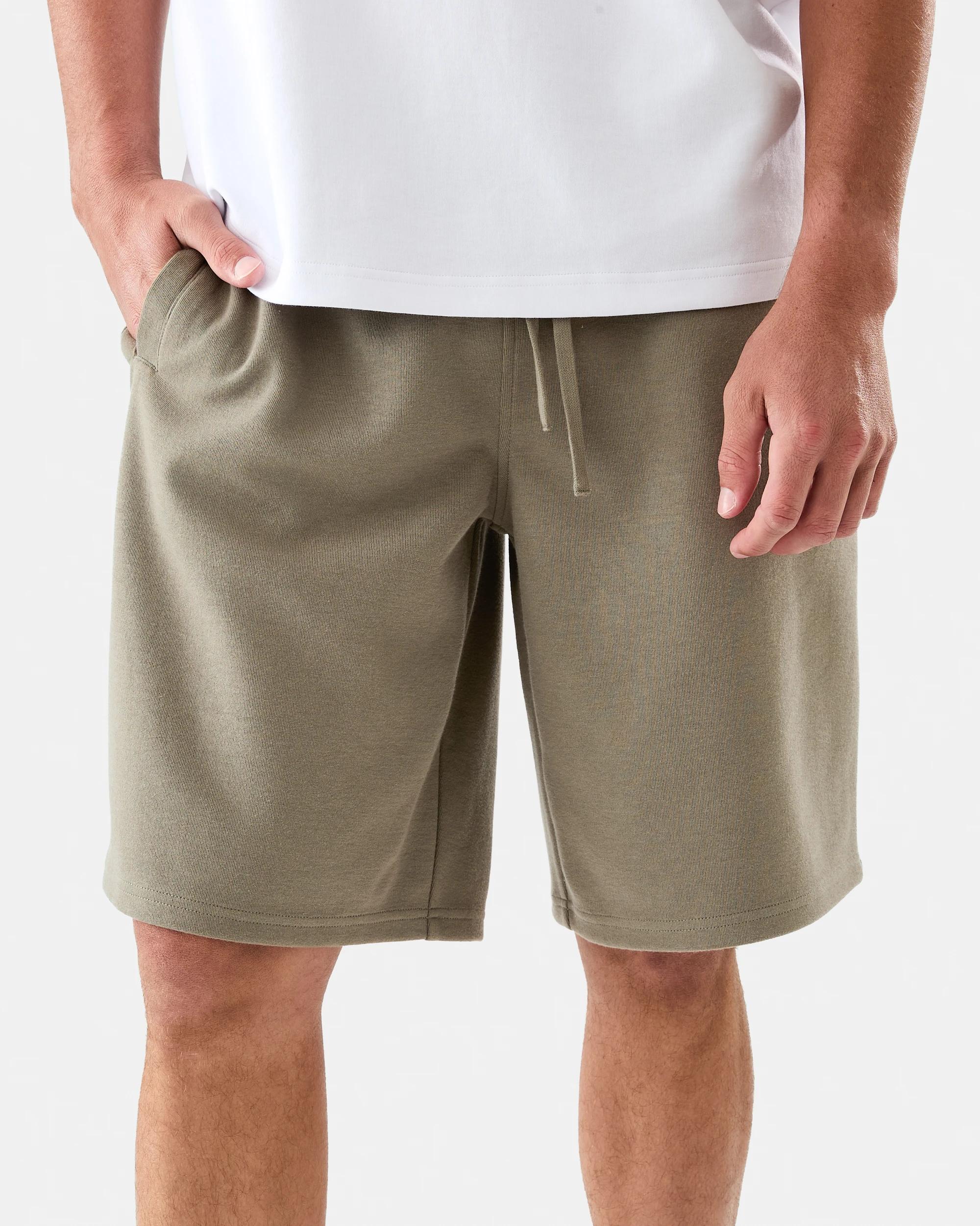 2 Baggy Interlock Shorts Grn Smkolv, 2 of 7