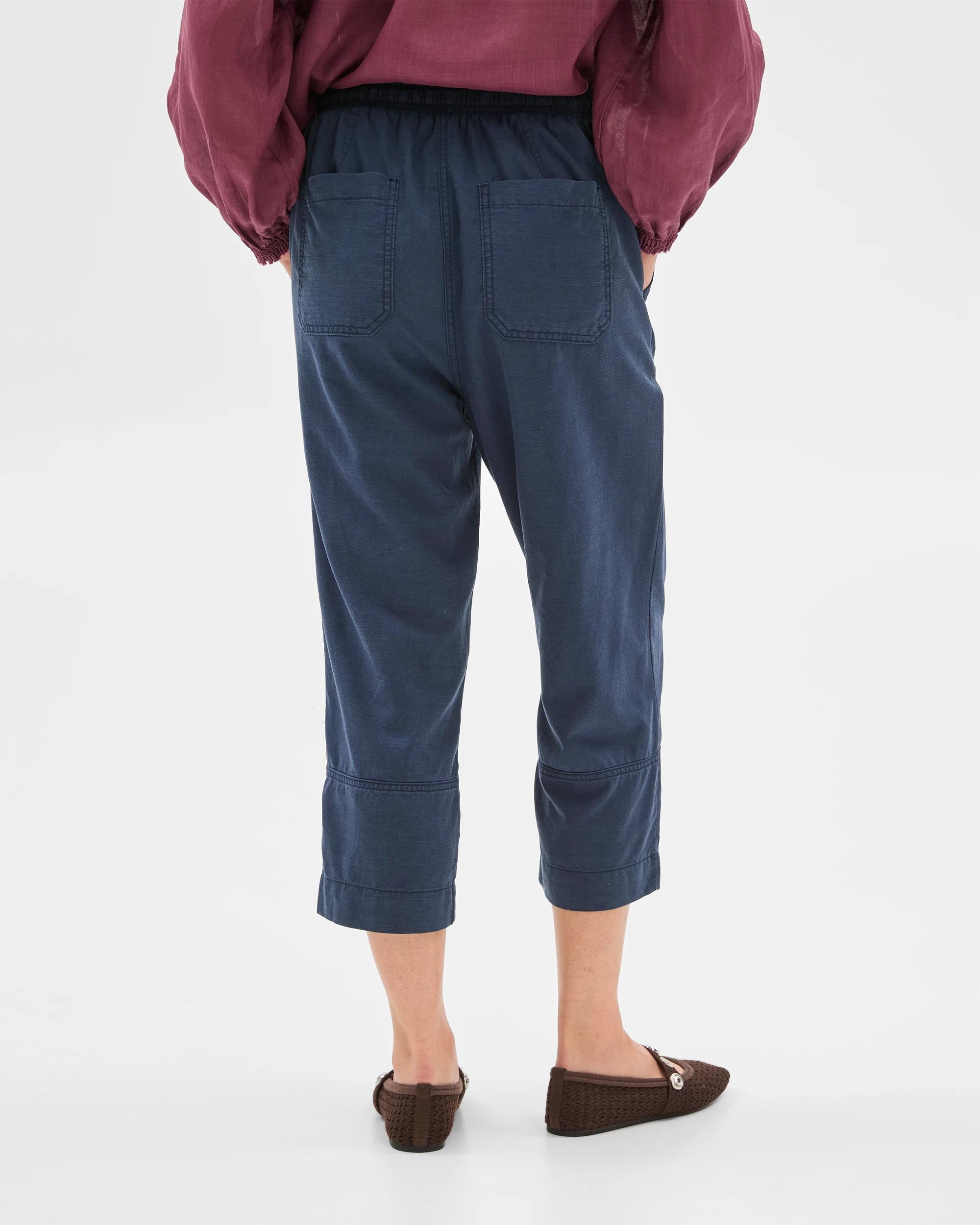 7 Target Seamed 3/4 Jogger Pants NAVY BLUE, 7 of 7