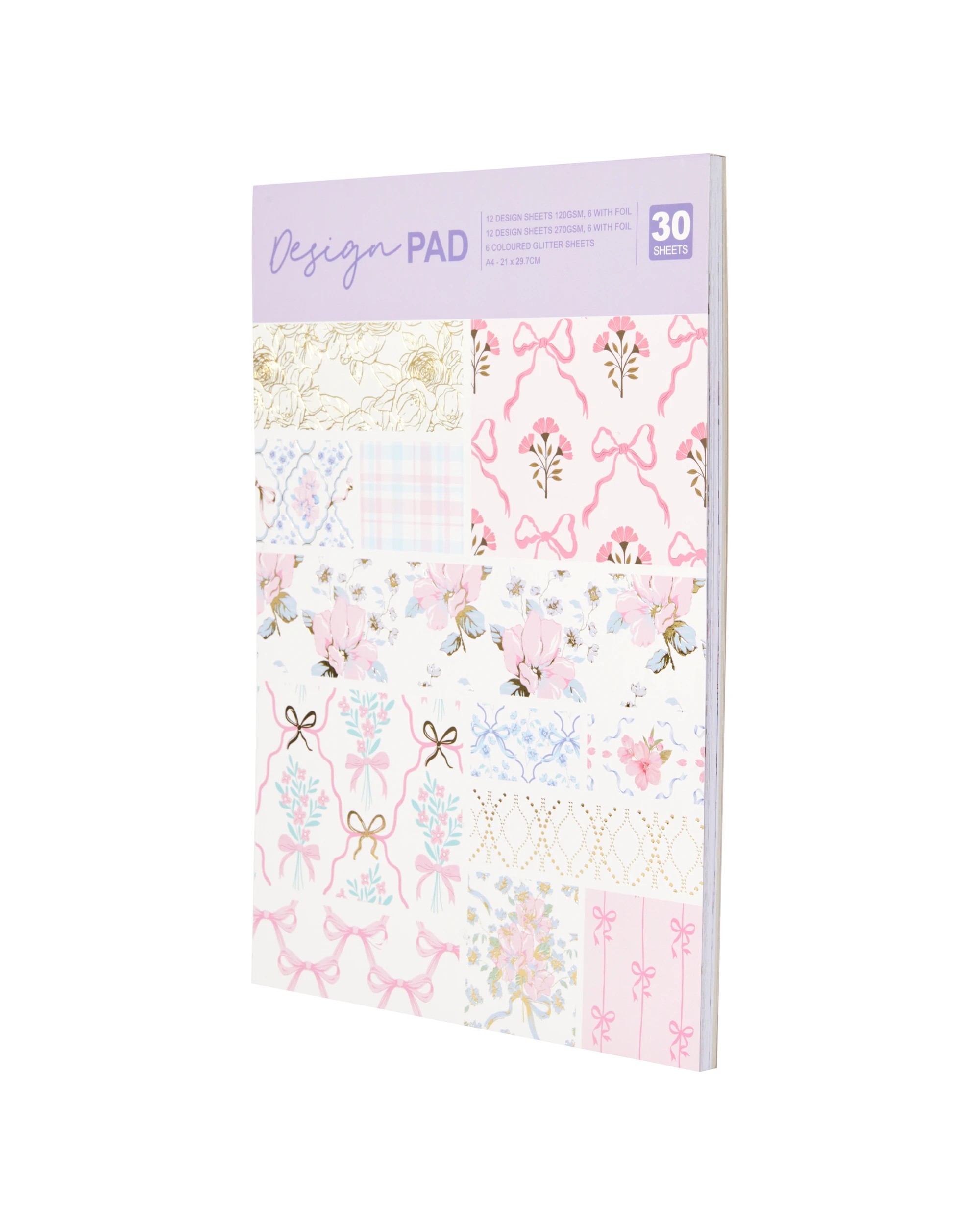 3 Design Pad - Floral, 3 of 4