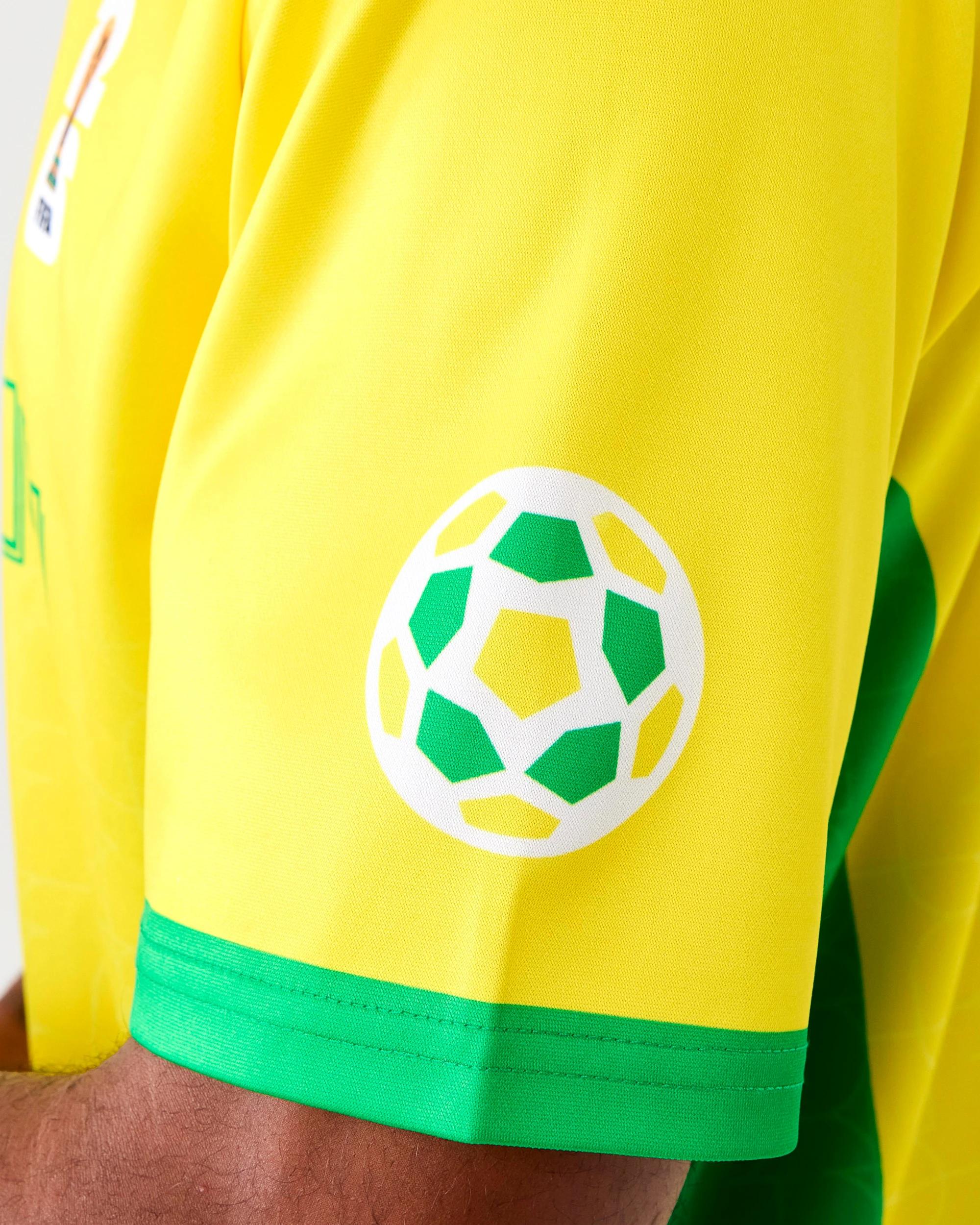 6 FIFA Country Adult T-shirt Brazil, 6 of 9