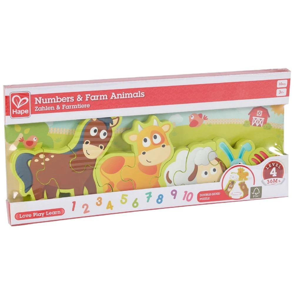 1 Hape Numbers and Farm Animals, 1 of 4