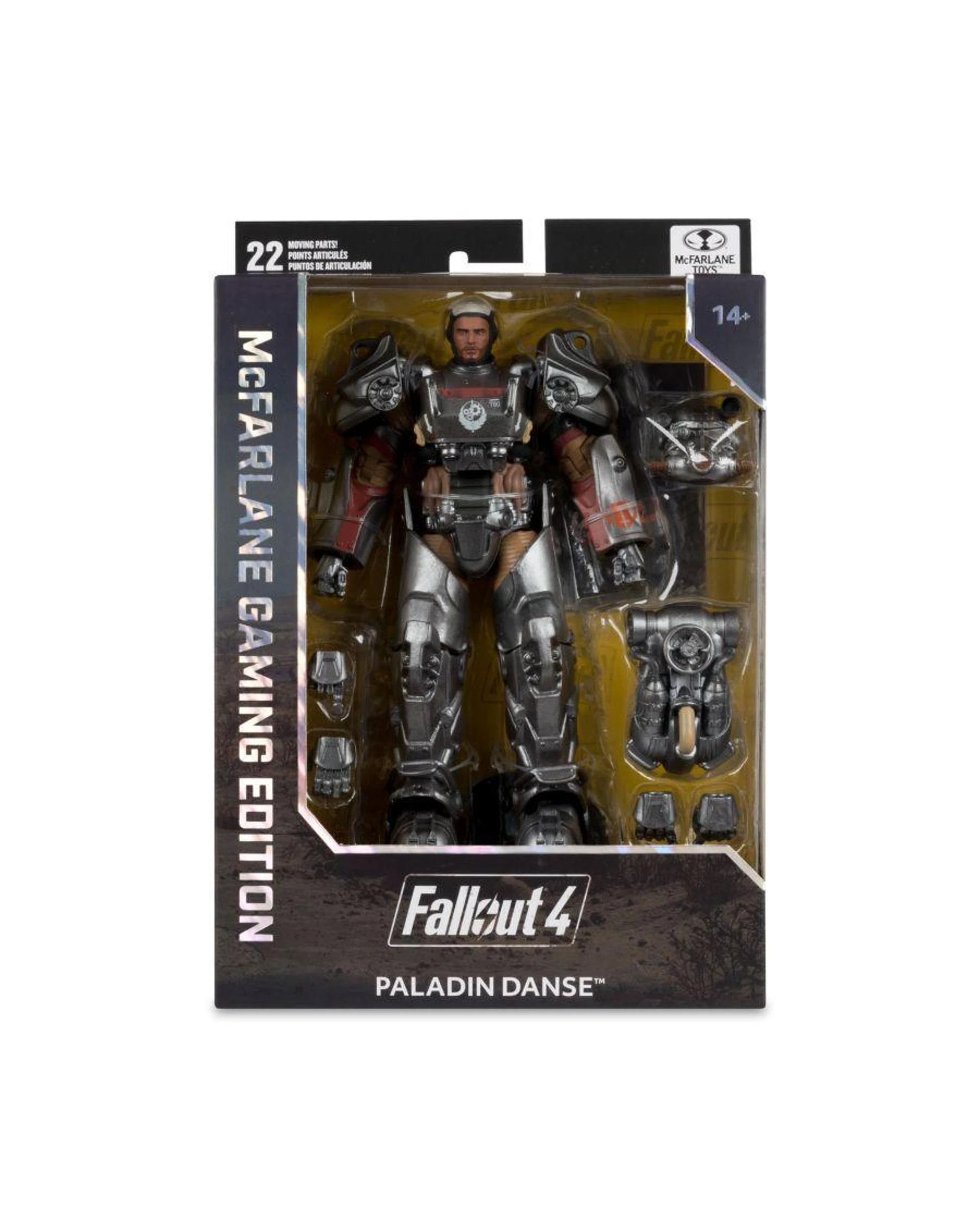 7 McFarlane Fallout 4 Paladin Danse Gaming Edition 7 inch Figure, 7 of 9