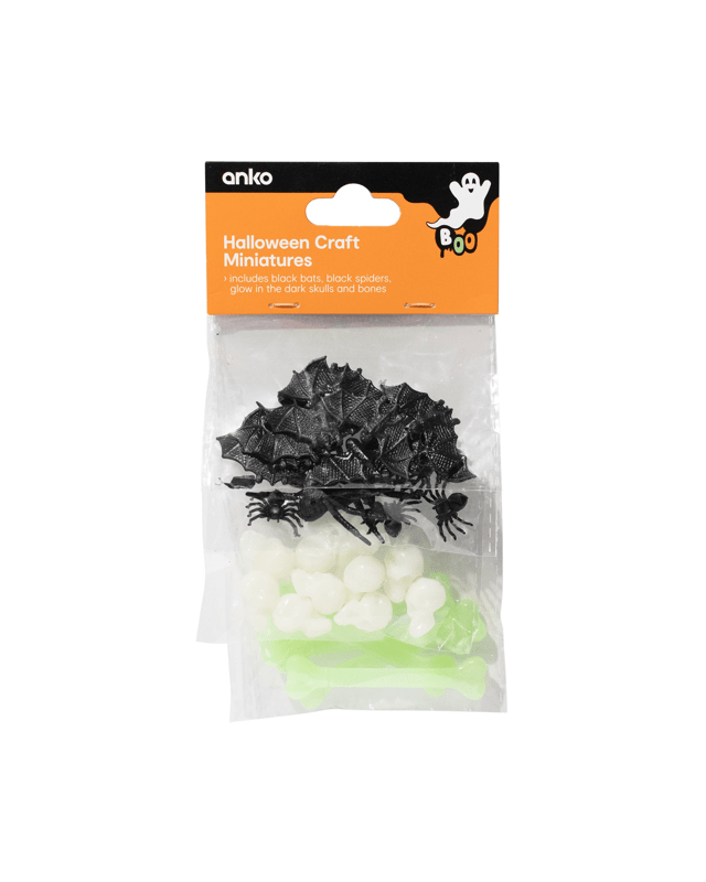 35 Pack Halloween Craft Miniat