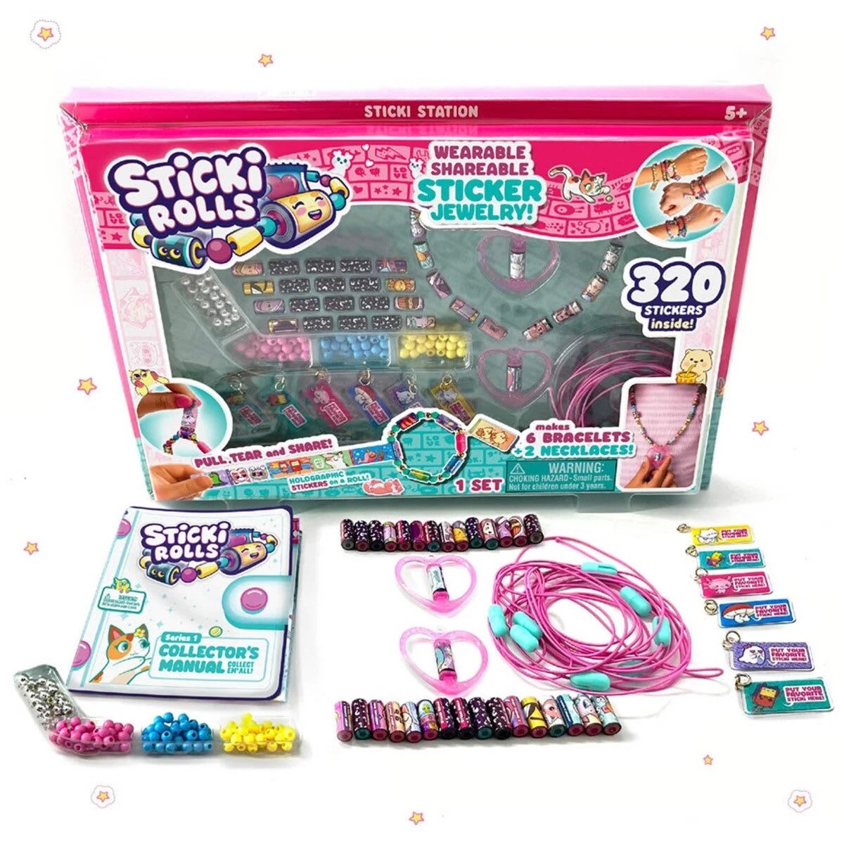 3 Sticki Rolls Sticki Station Jewellery Kit, 3 of 11