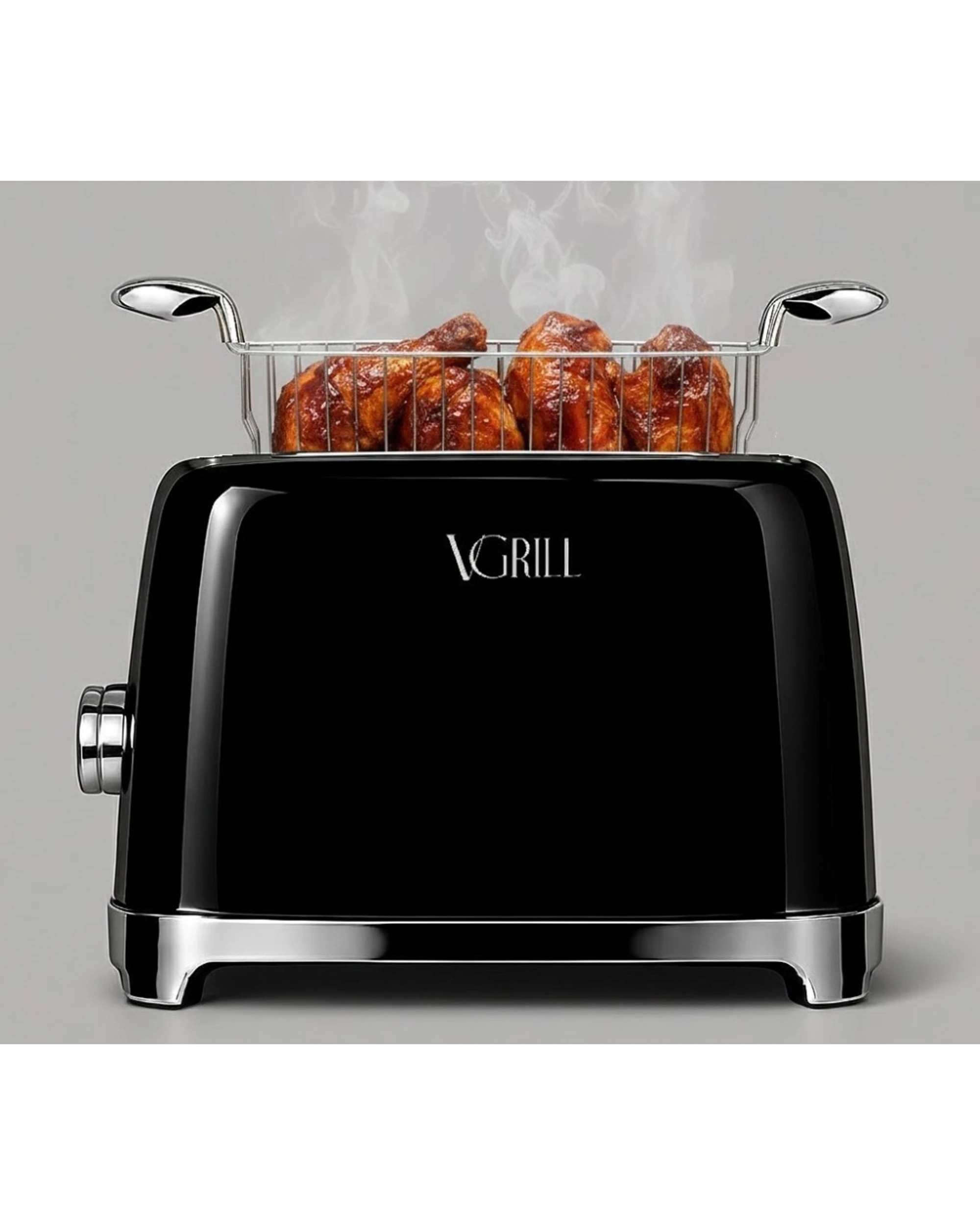 3 V/Grill Electric Indoor Smokeless Vertical Grill - Black, 3 of 7