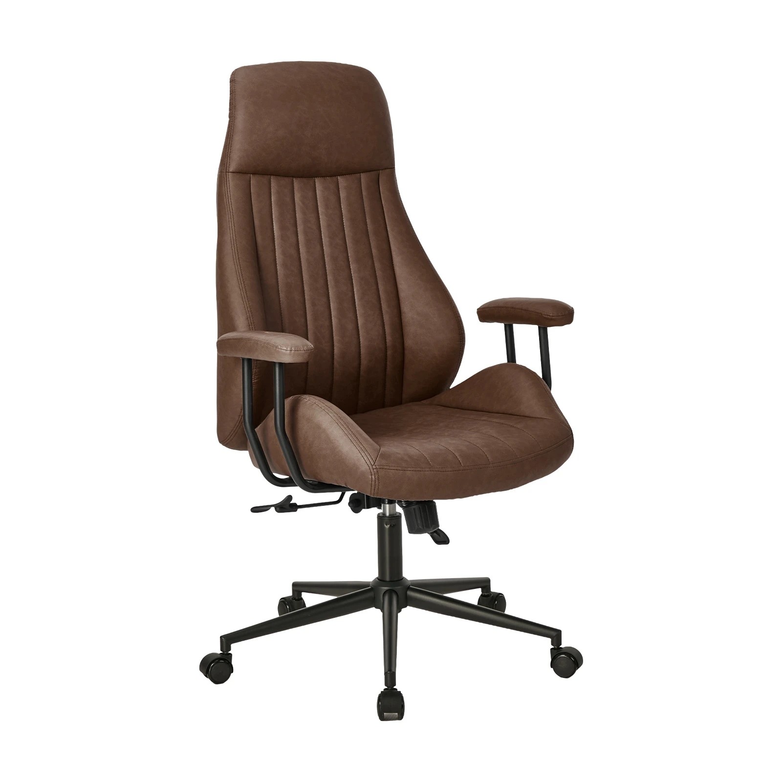 Oikiture Office Chair High Back Swivel Rolling Gaming Computer Chairs ...