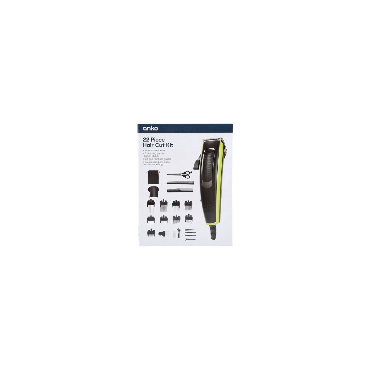 10 22 Piece Hair Cut Kit - Black, 10 of 10