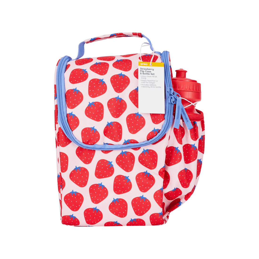 6 Strawberry Flip Case and Drink Bottle Set, 6 of 6