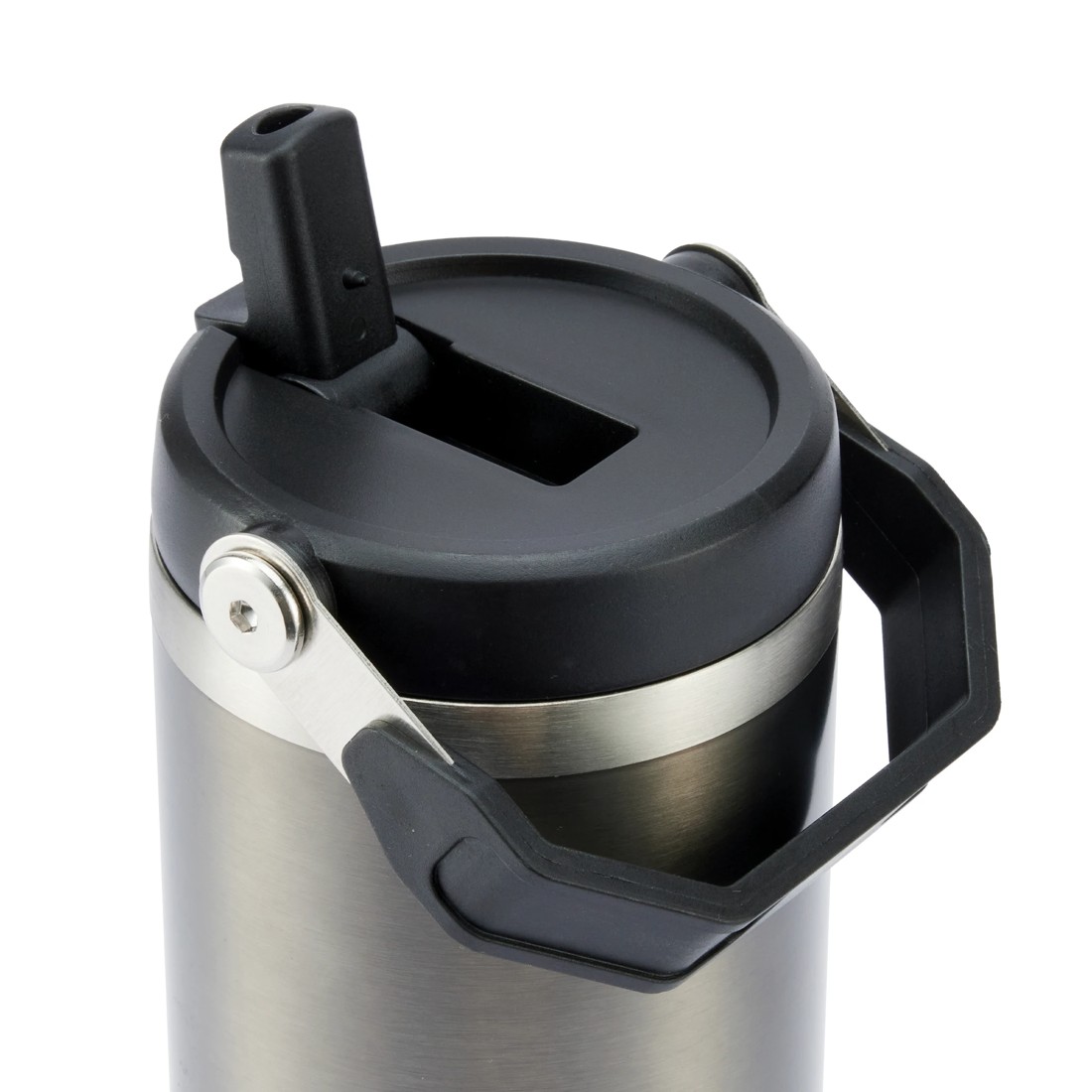 4 840ml Gunmetal Tumbler with Top Handle, 4 of 6