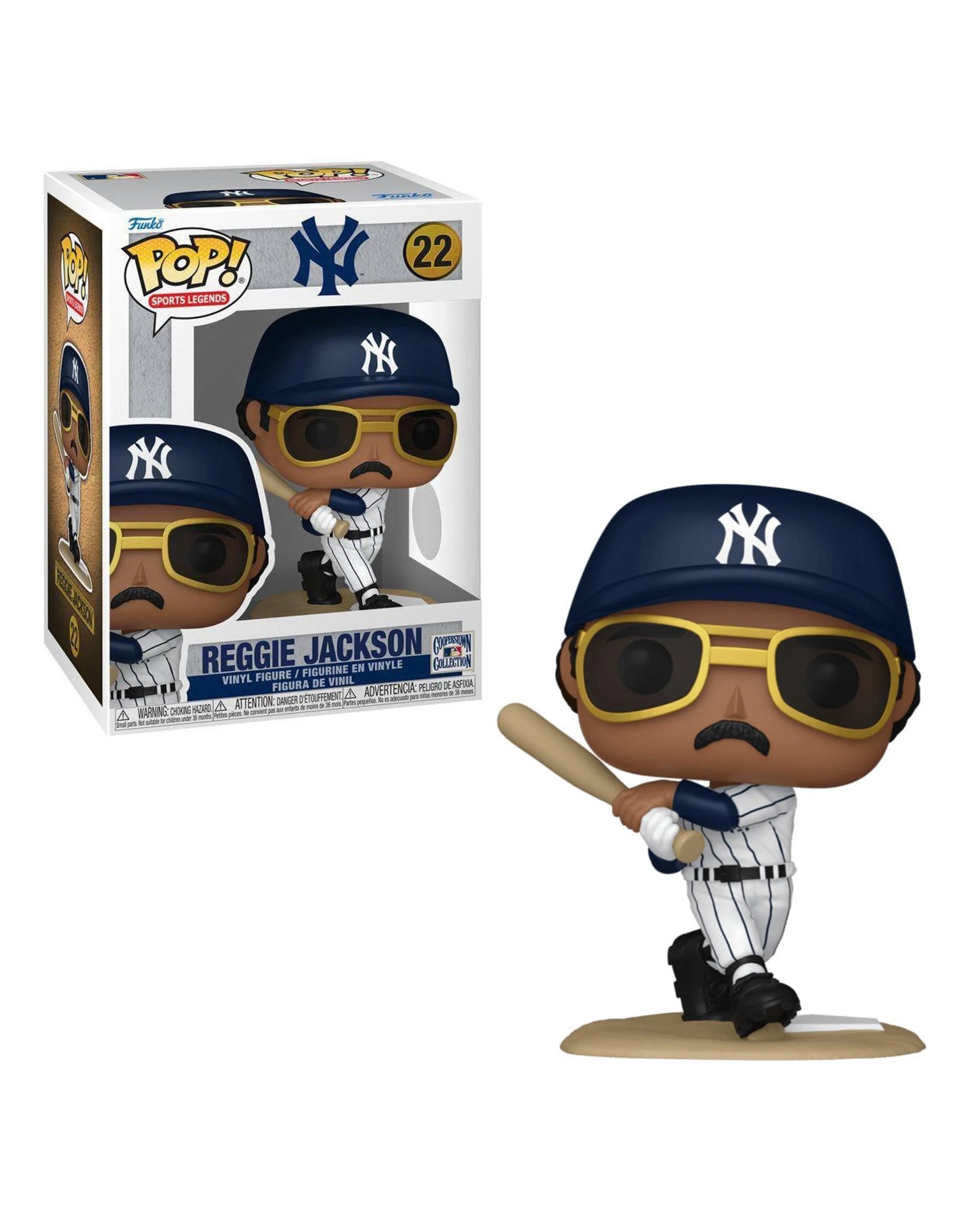 1 MLB Yankees Reggie Jackson Funko POP! Vinyl, 1 of 3