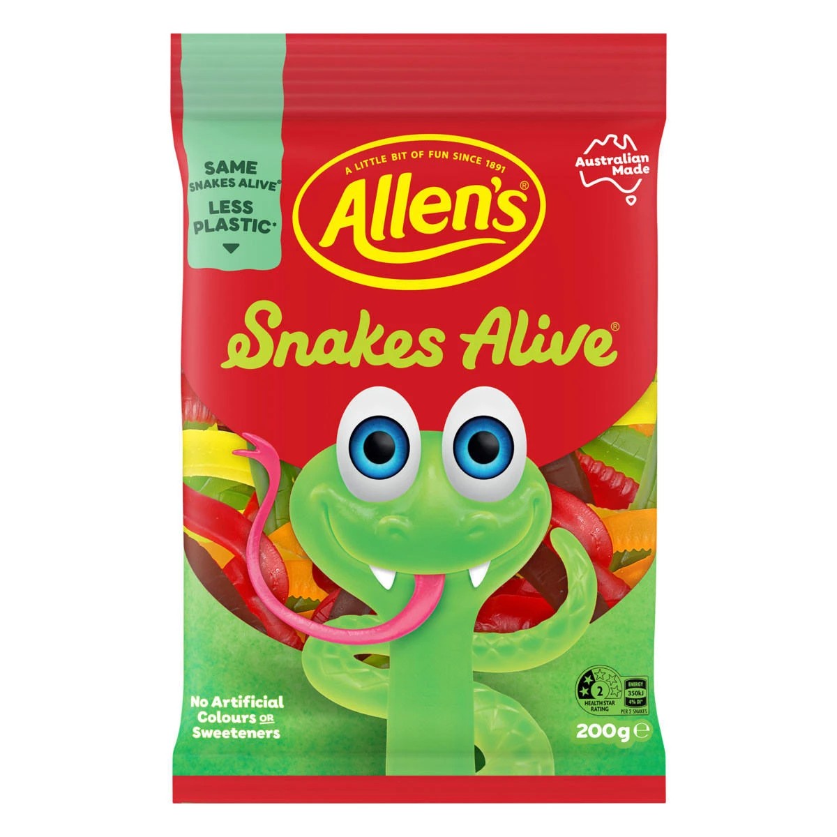1 Allen's Snakes Alive 200g, 1 of 8
