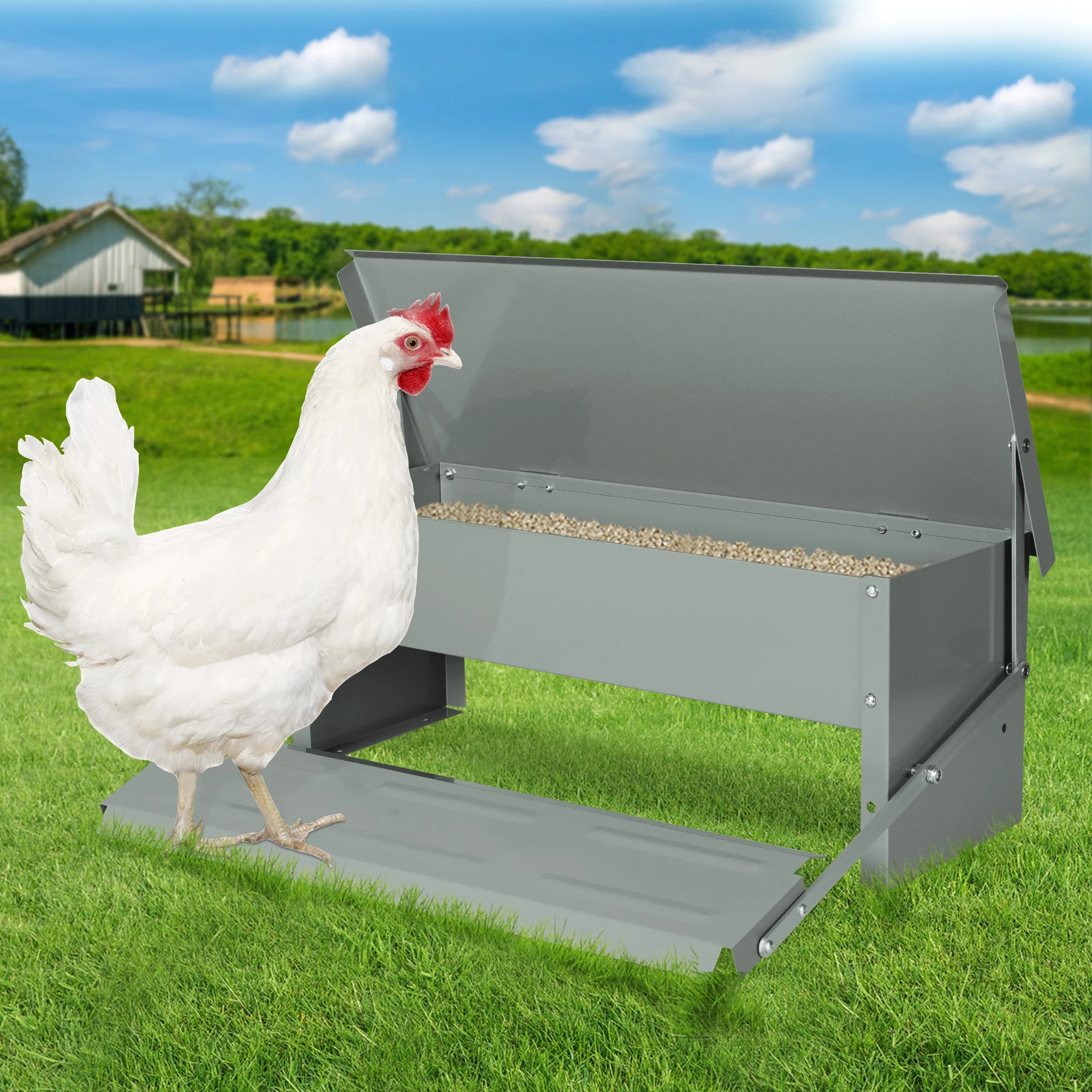 7 Pawz 5kg Auto Automatic Chicken Feeder, 7 of 7