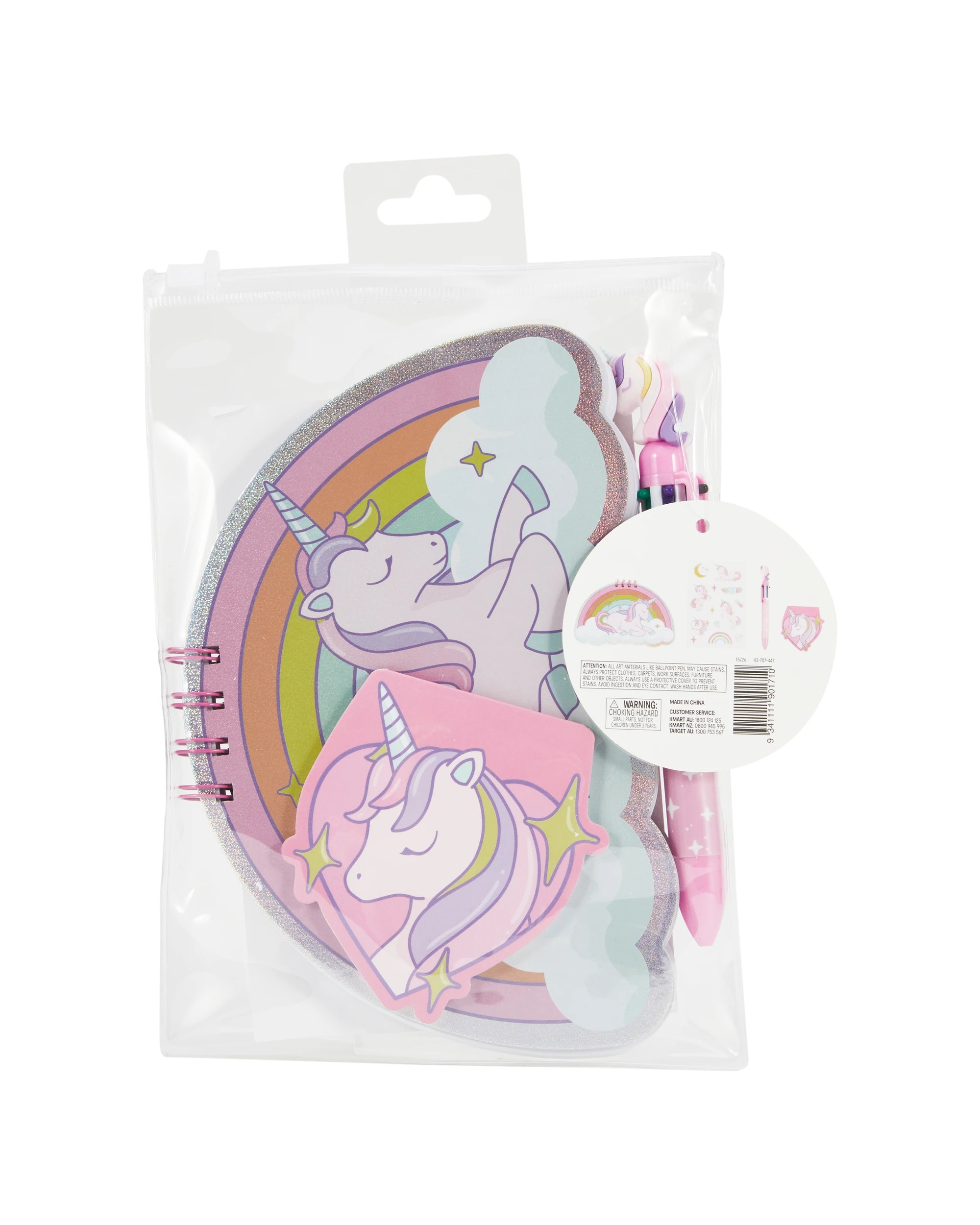 7 4 Piece Unicorn Stationery Set, 7 of 7