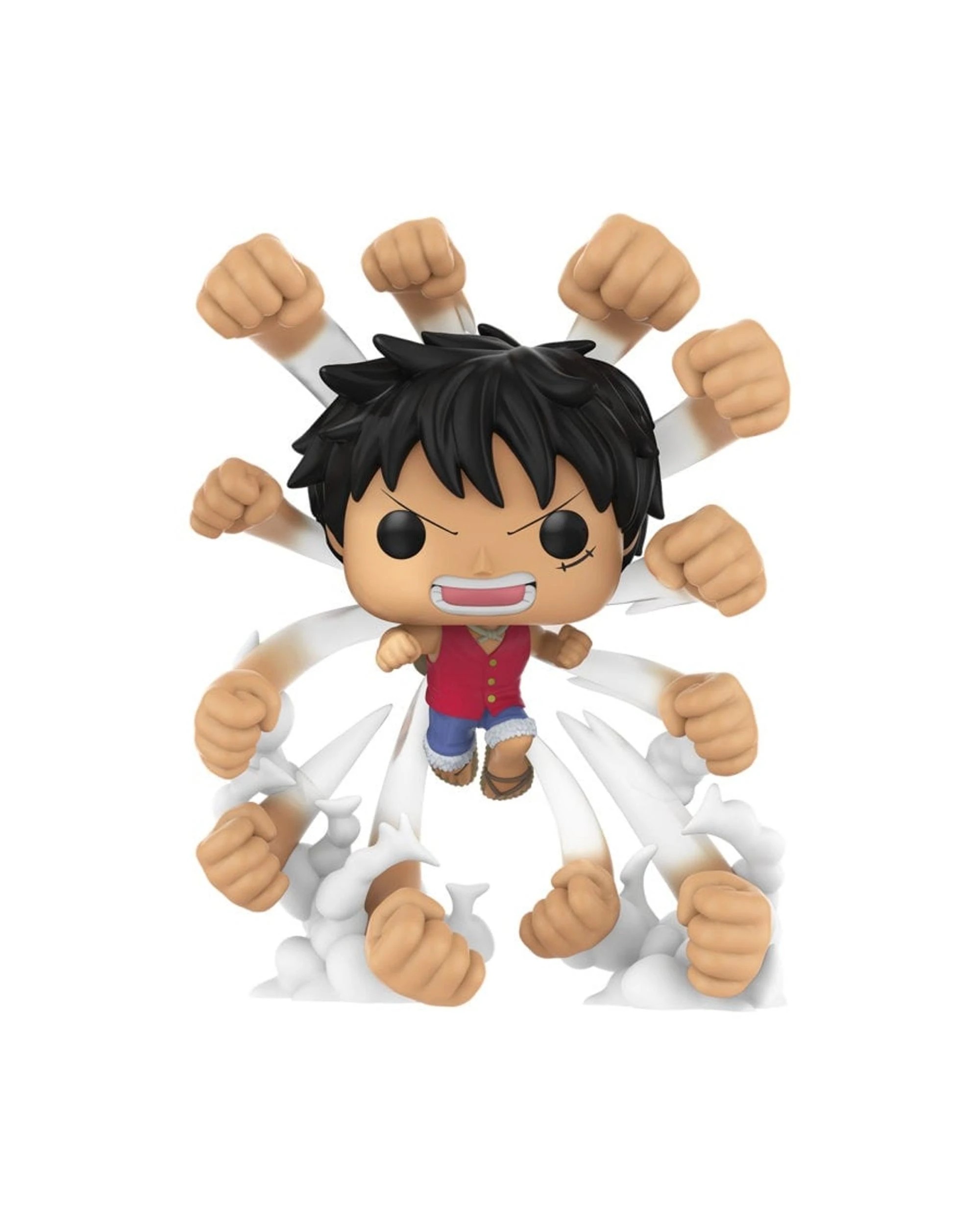2 One Piece Luffy Gum-Gum Gatling Funko Premium POP! Vinyl, 2 of 3