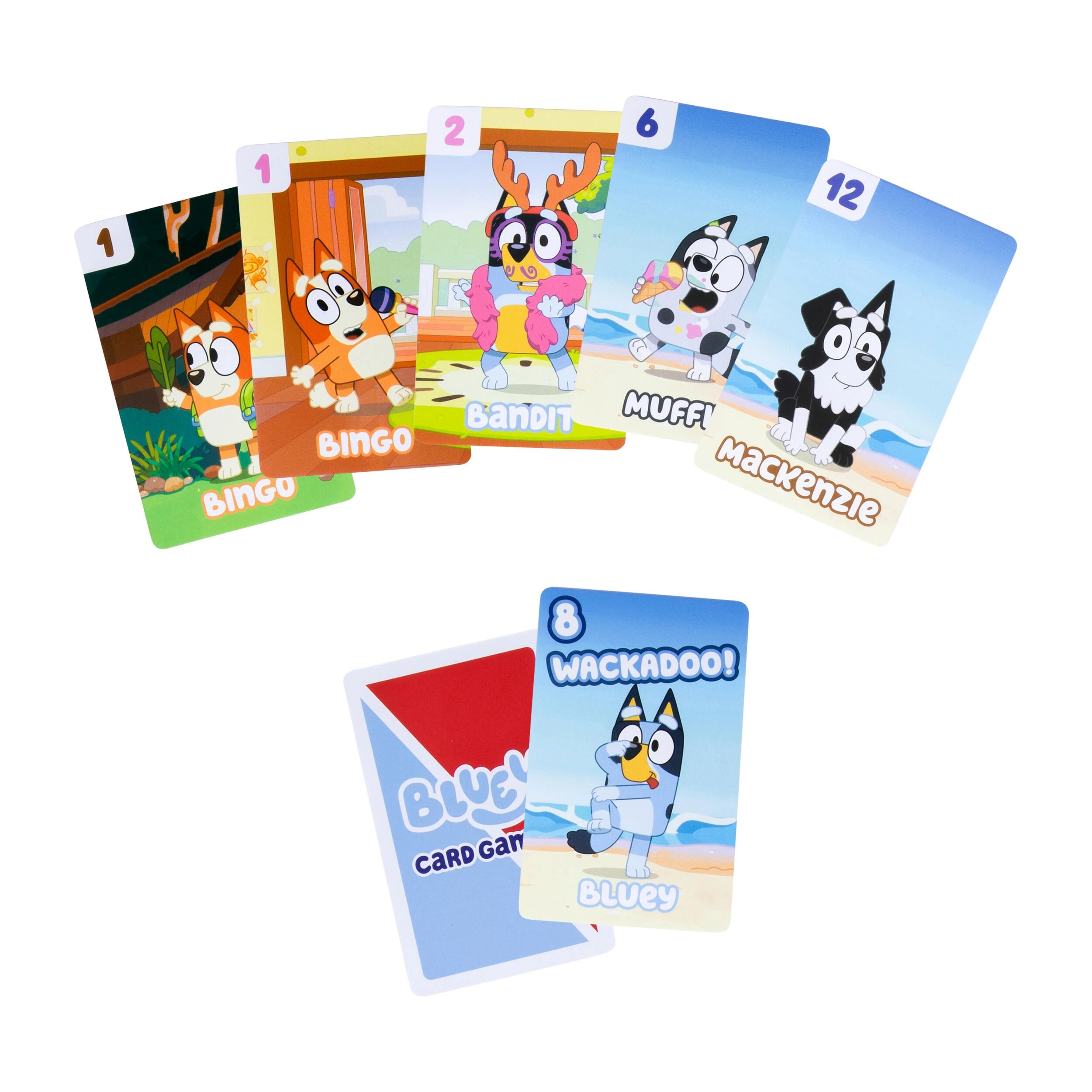 7 Bluey Card Game - Assorted, 7 of 10