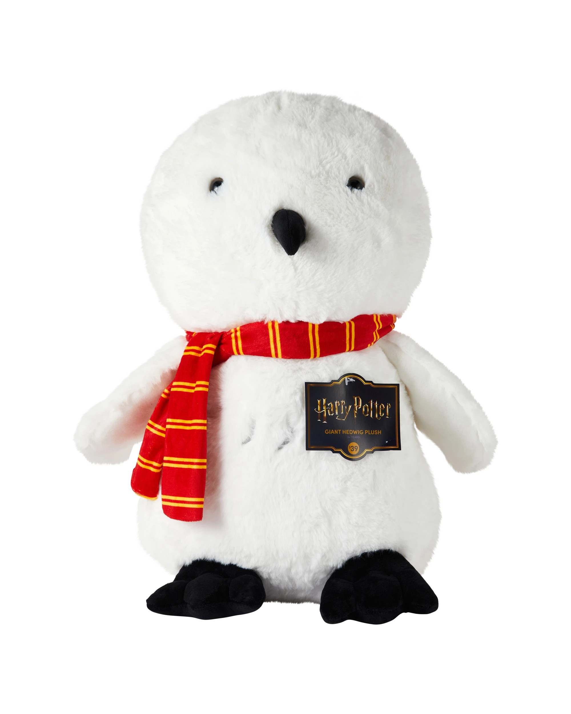 4 Harry Potter Giant Hedwig Plush Toy, 4 of 4