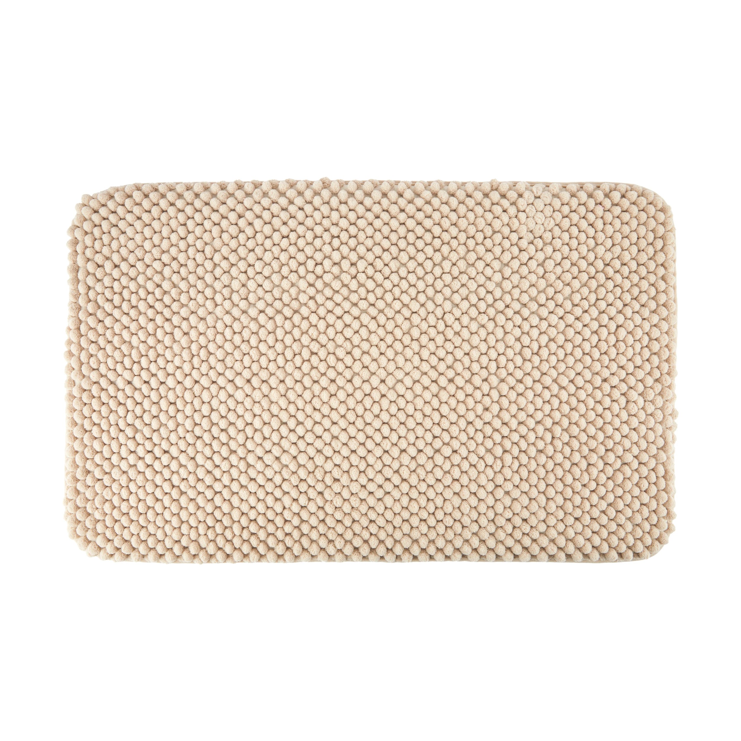 1 Memory Foam Bath Mat - Natural, 1 of 5