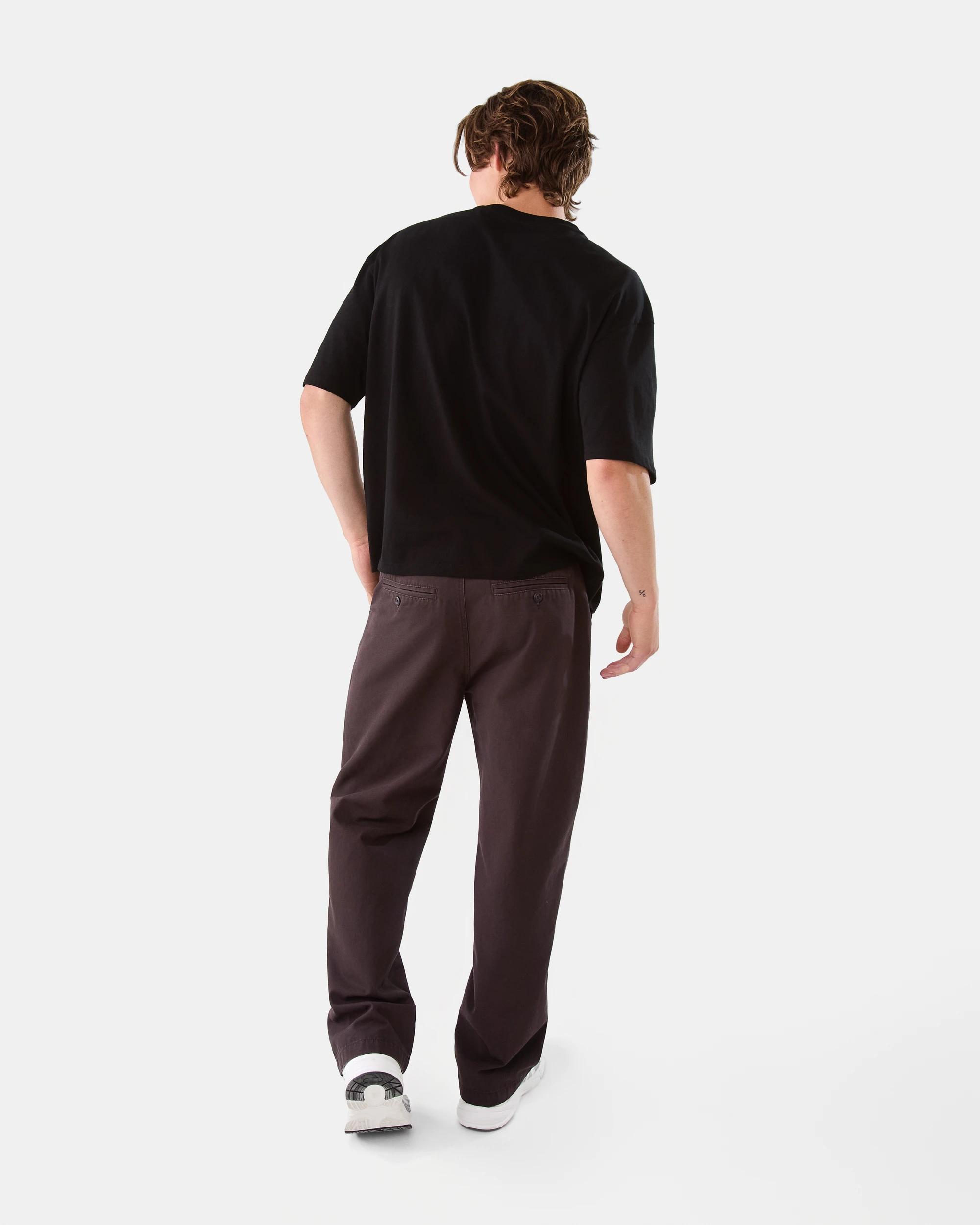 4 Baggy Chino Pants Brn Mulch, 4 of 6