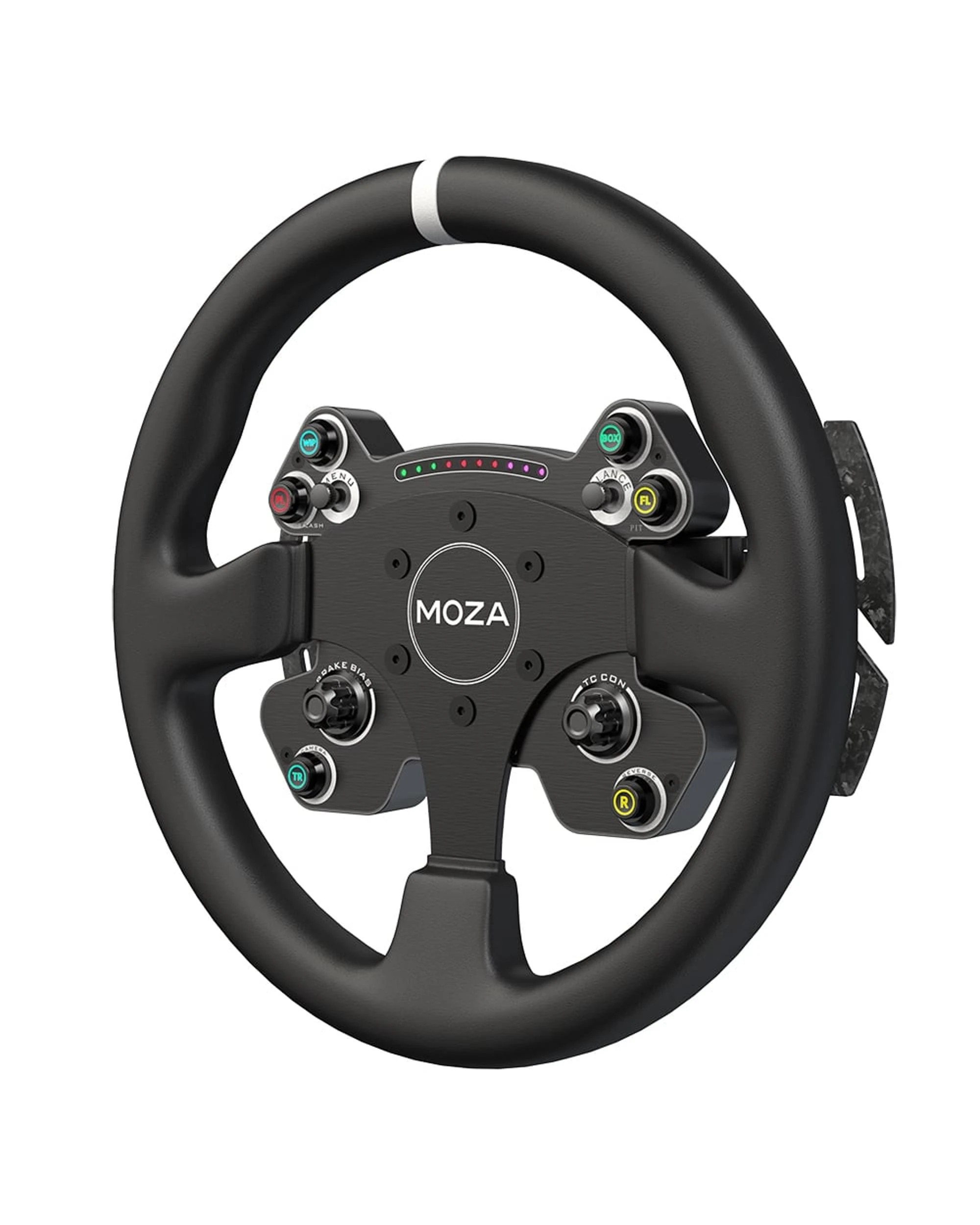1 Moza Racing CS V2P Steering Wheel - Black, 1 of 5