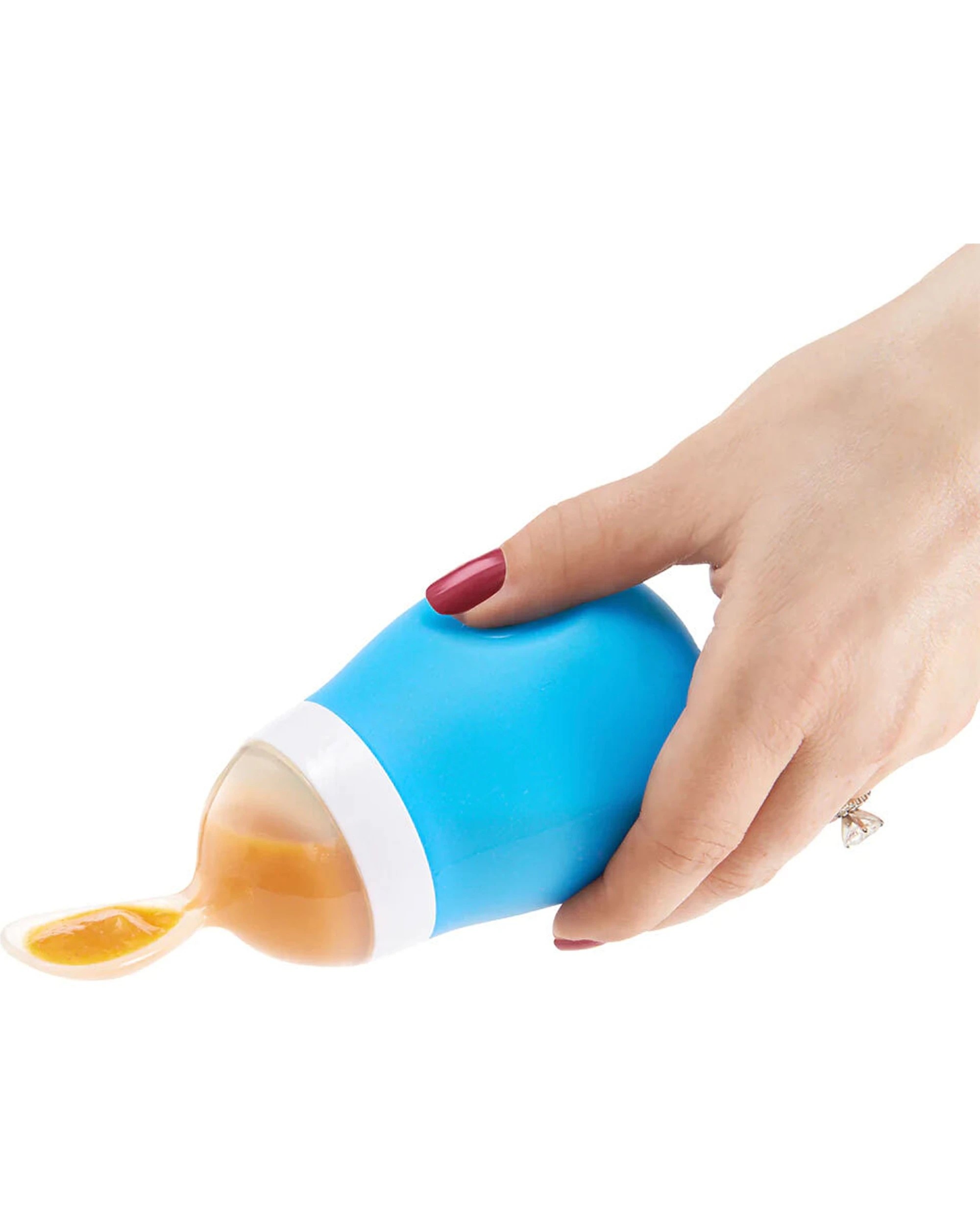 3 Munchkin Baby Squeeze Food Dispensing Spoon Less Mess For Puree 4 Months - Assorted, 3 of 9