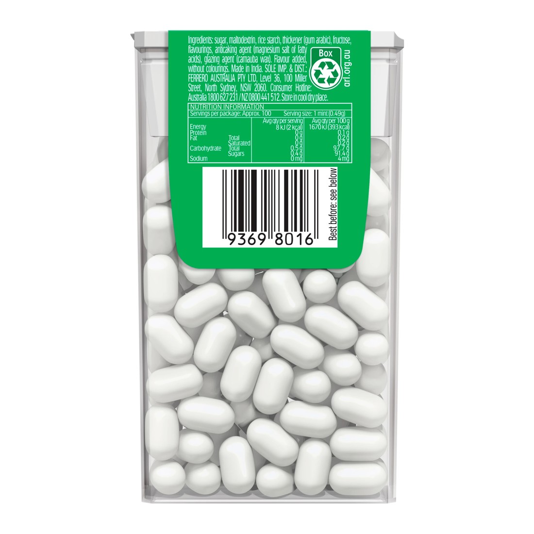 2 Tic Tac Peppermint Mints 49g, 2 of 8