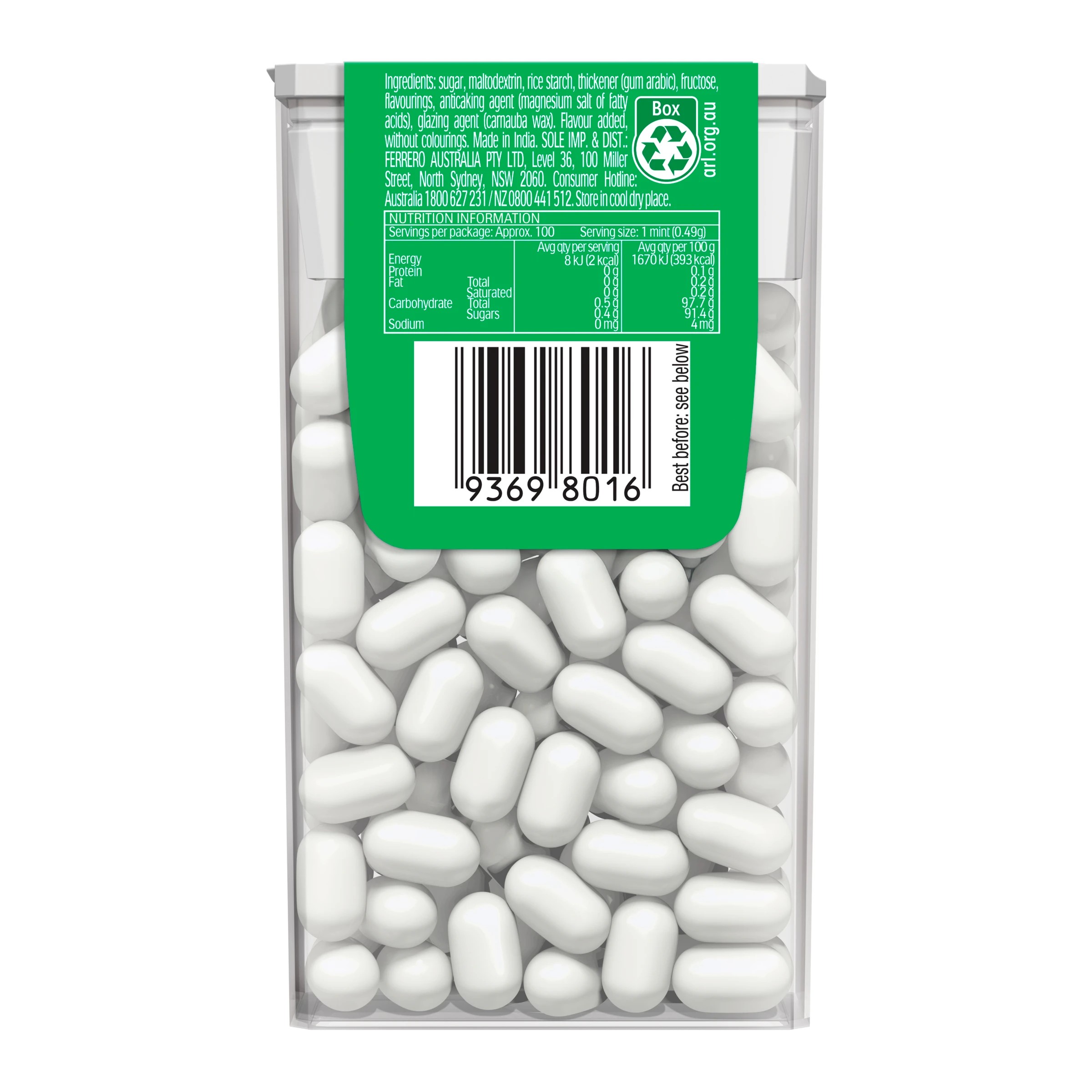 2 Tic Tac Peppermint Mints 49g, 2 of 8