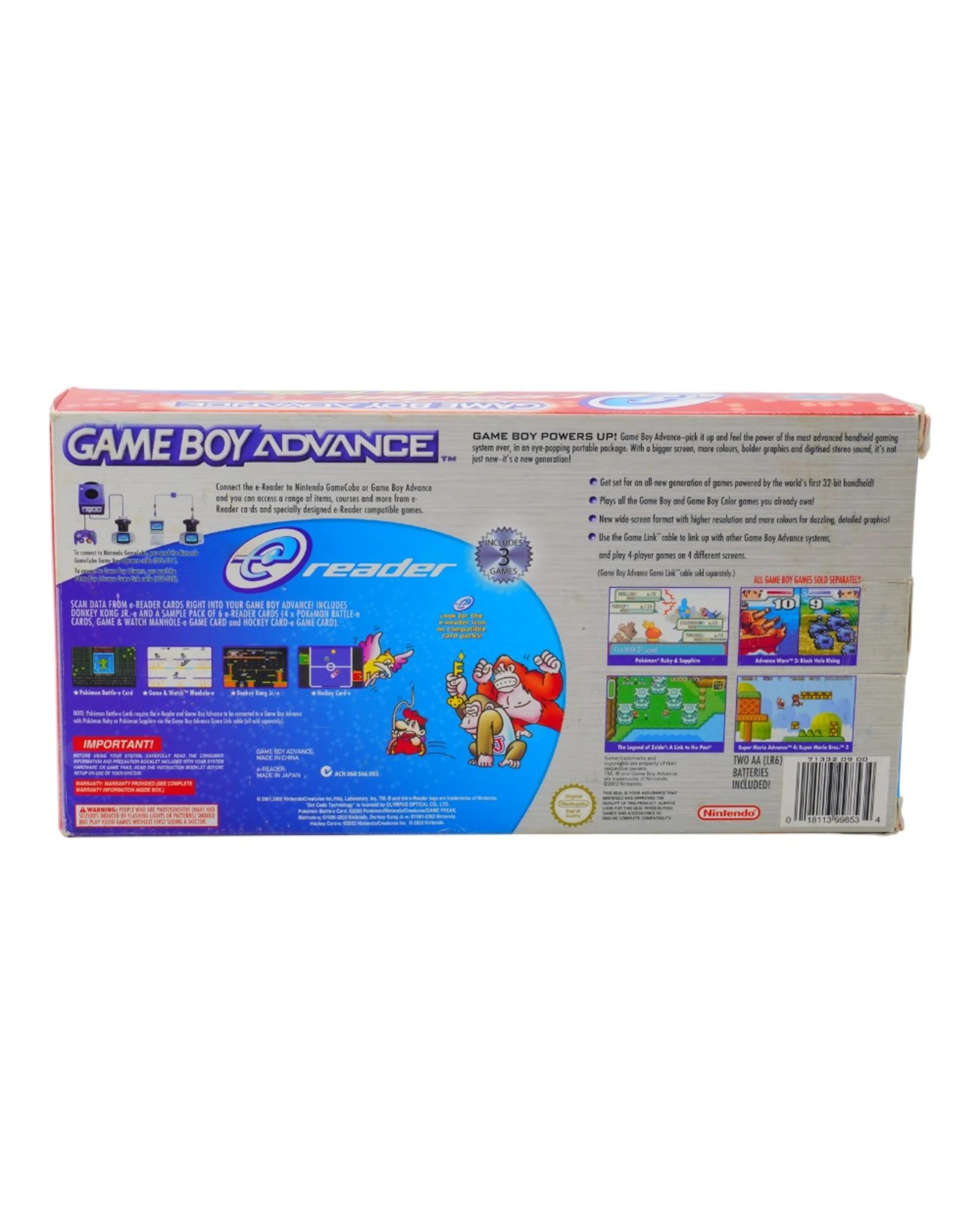 6 Nintendo Game Boy Advance Platnium E Reader Bundle - Silver, 6 of 7