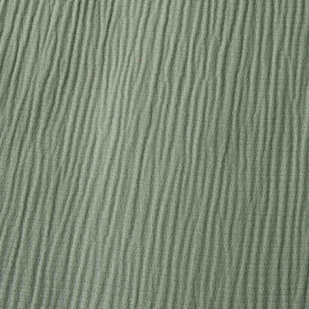 6 Muslin Cotton Quilt Cover Set - King Bed, Seagrass, 6 of 6