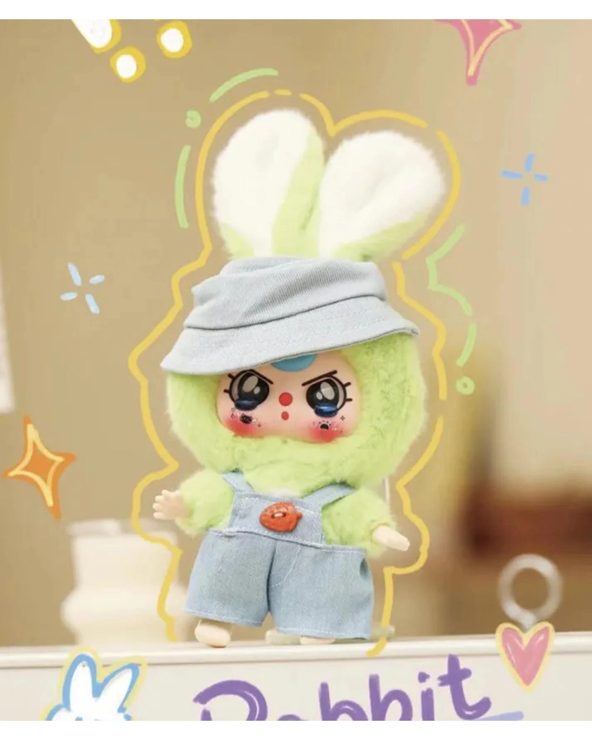 3 Baby Three: Macaron Cute Bunny Plush Blind Box, 3 of 8