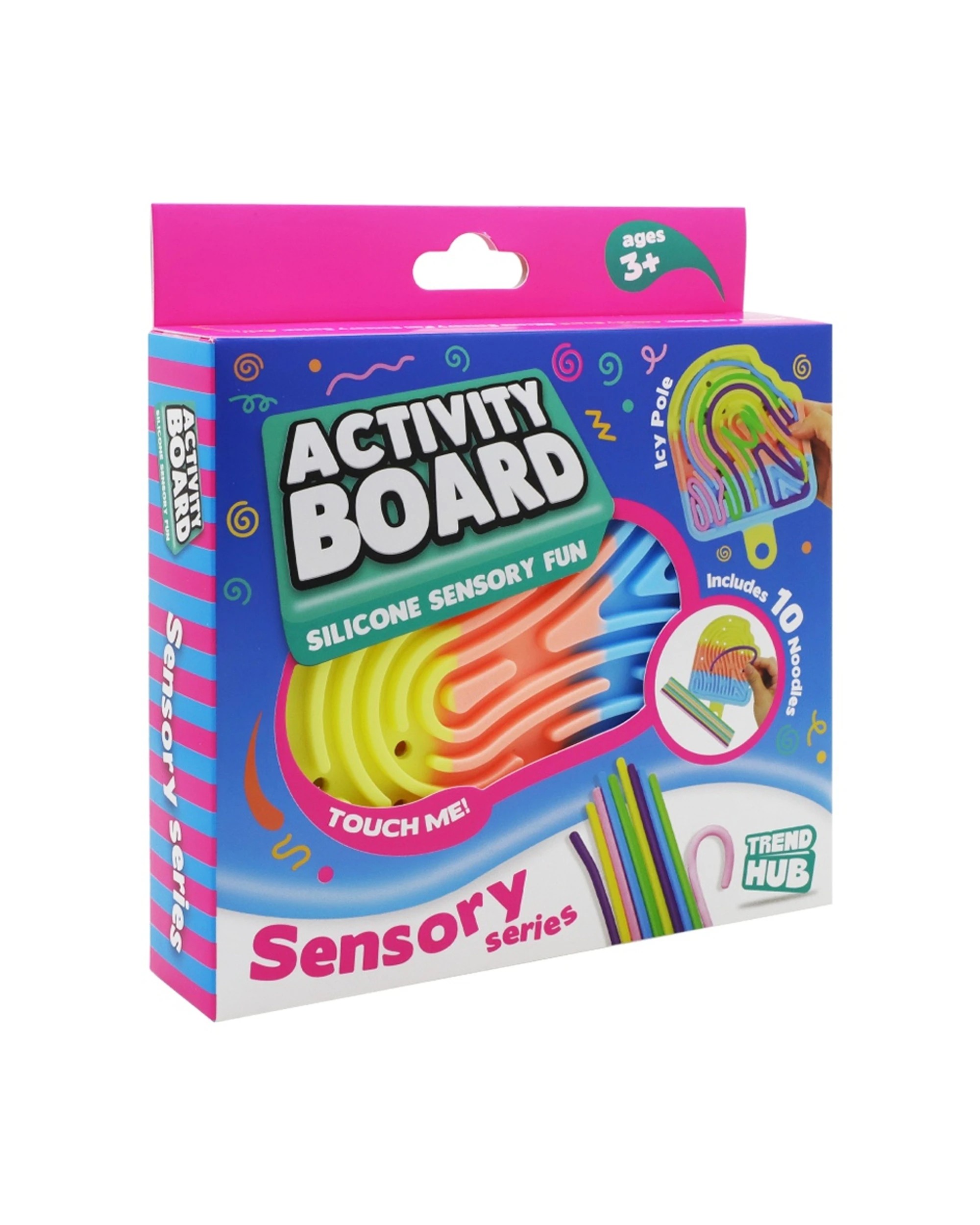 3 Trend Hub Kids Silicone Activity Board Wave 2 Sensory Toy - Multi, 3 of 9