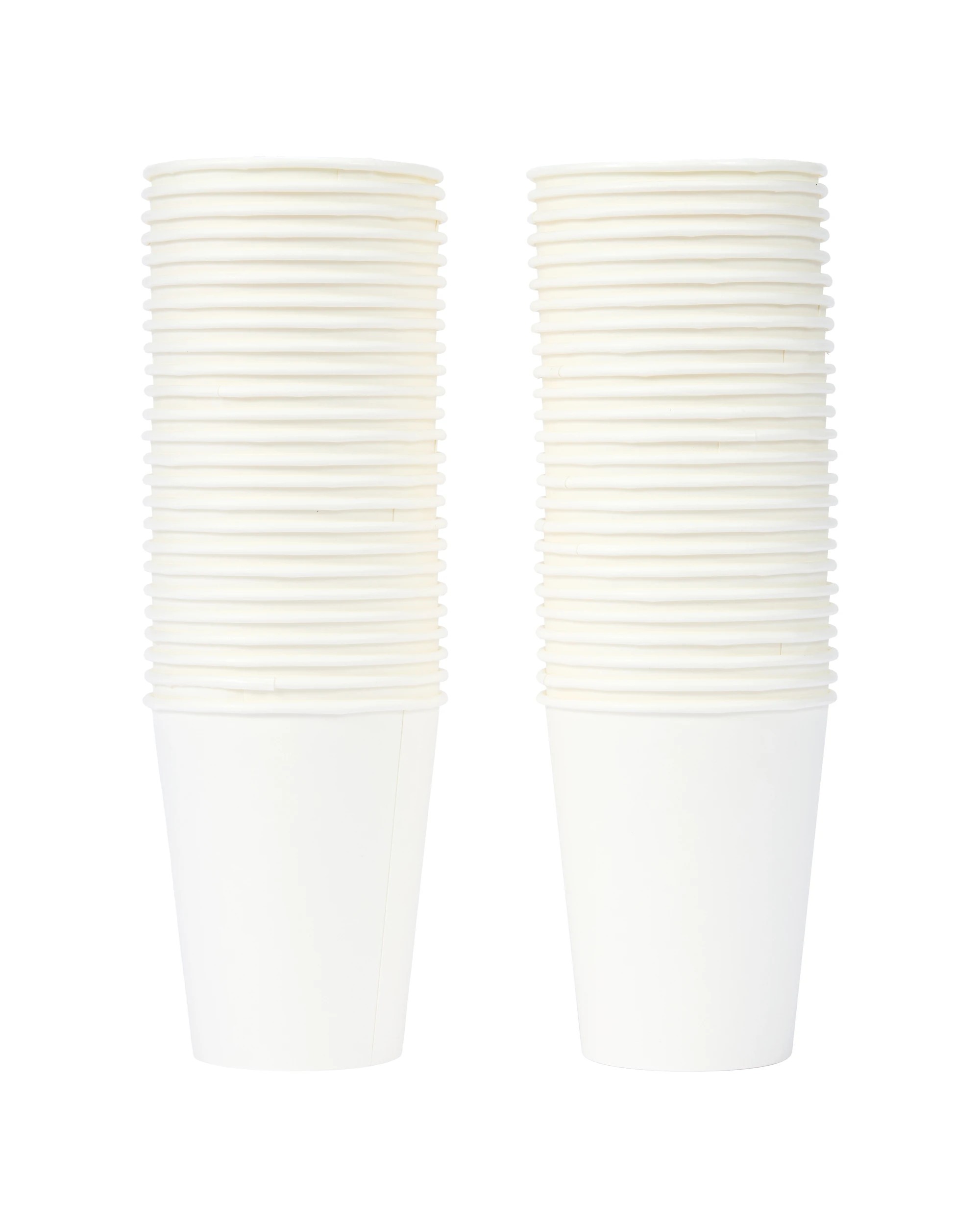 1 50 Pack White Paper Cups, 1 of 3