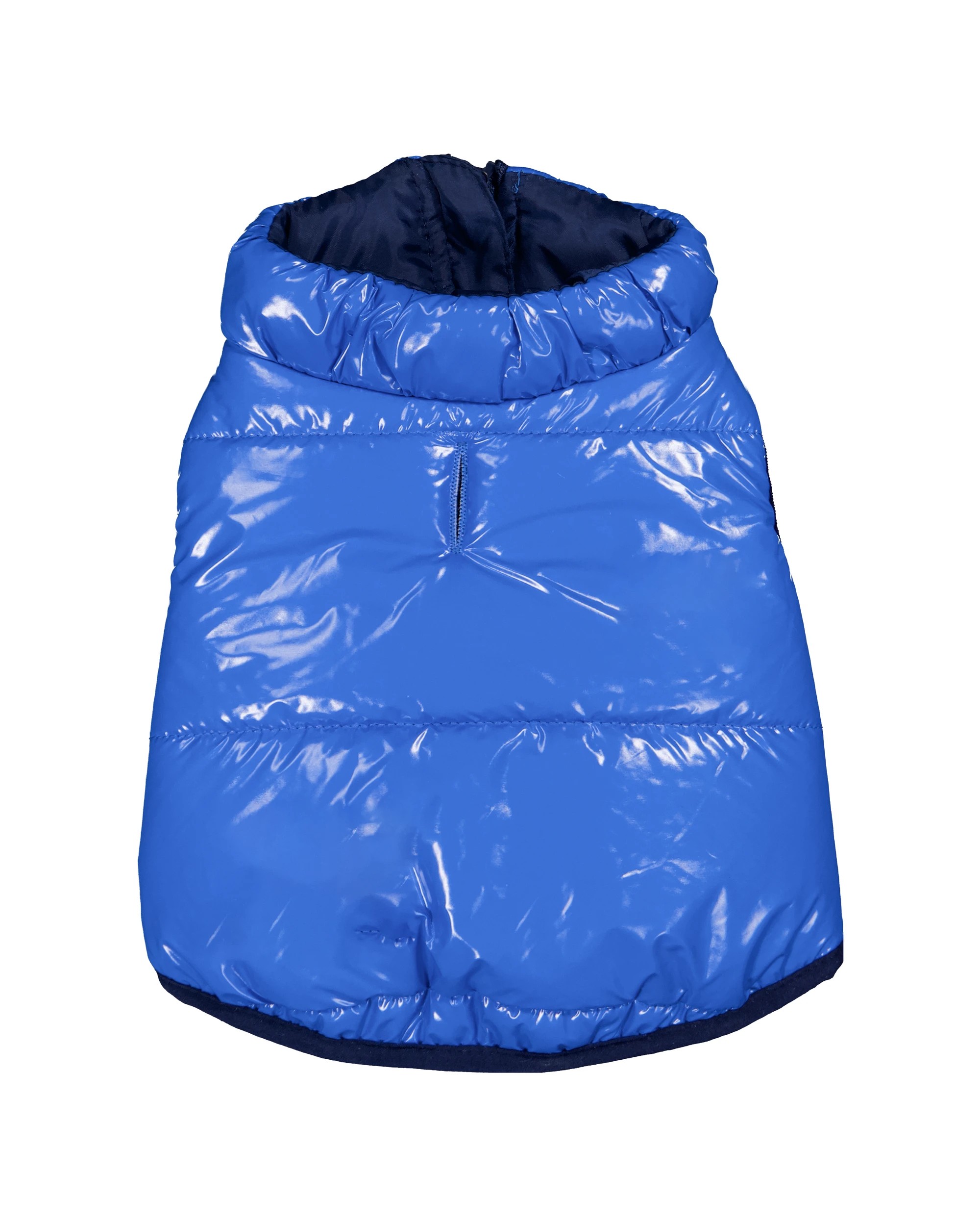 5 Pet Shine Puffer - Small, Blue and Navy, 5 of 10