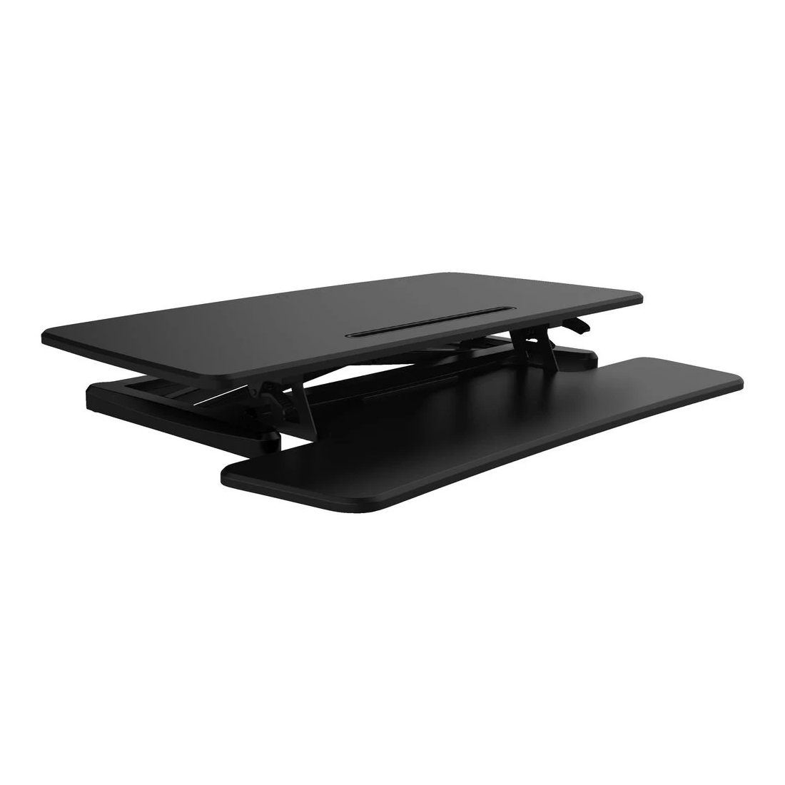 3 Matrix Sit Stand Desk Large Black, 3 of 10