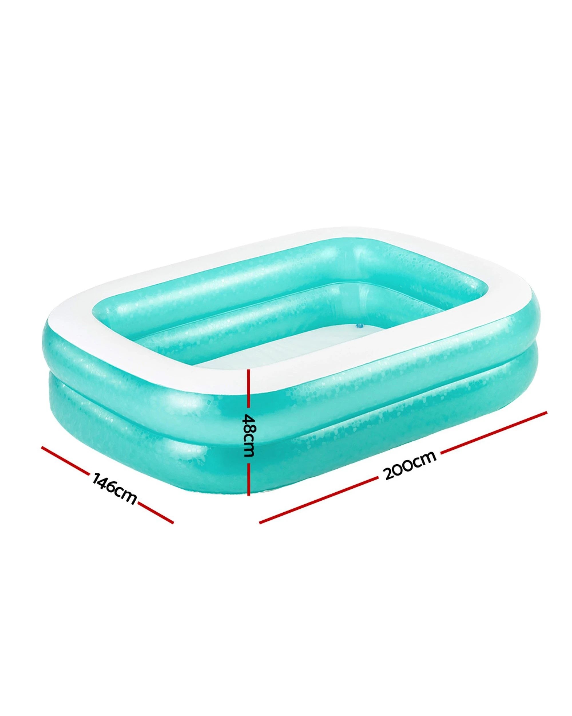 2 Bestway Kids Pool 200x146x48cm Inflatable Above Ground Swimming Pools 450l
 - Multi, 2 of 3