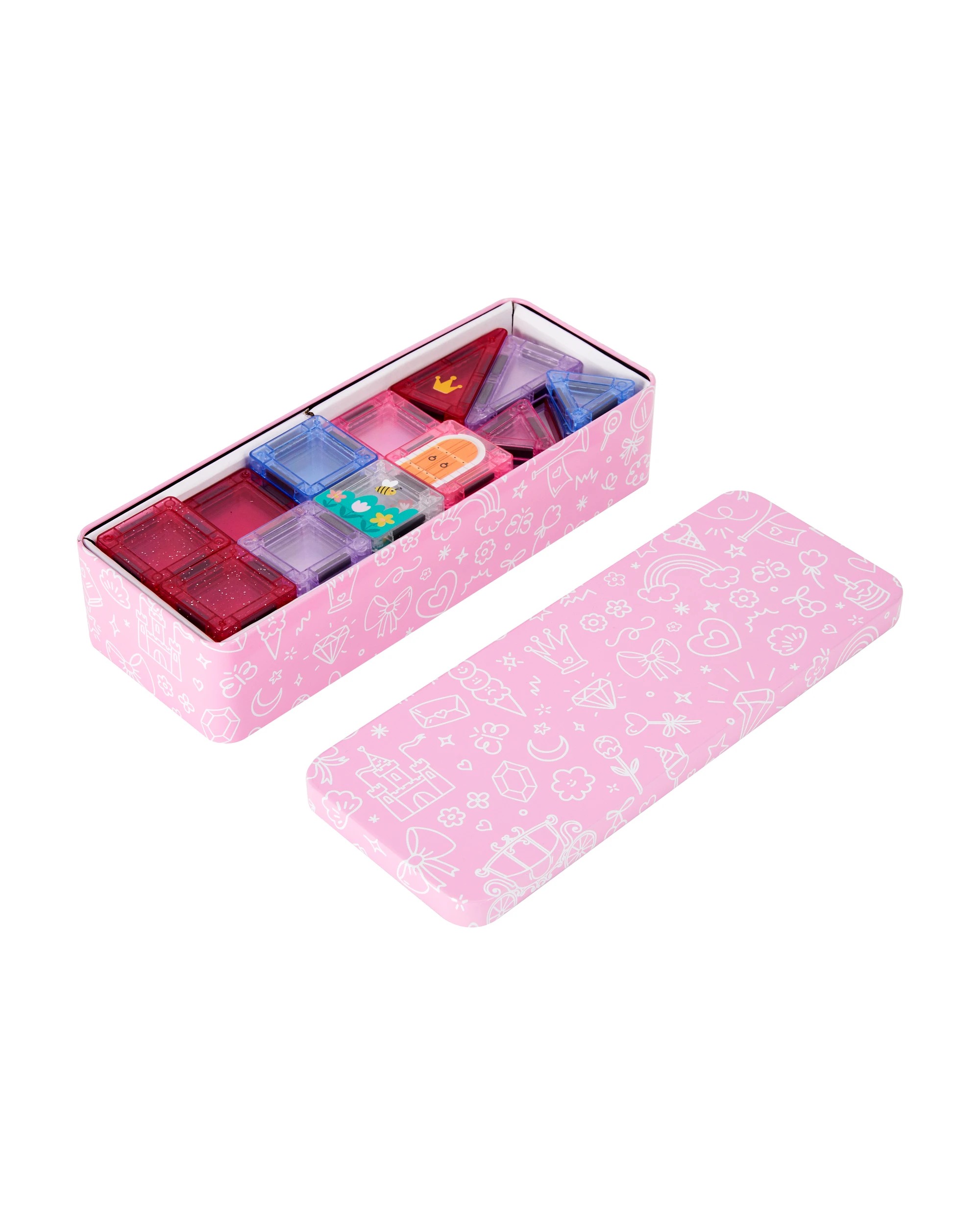 7 34 Piece Magnetic Mini Tiles Castle Set, 7 of 9