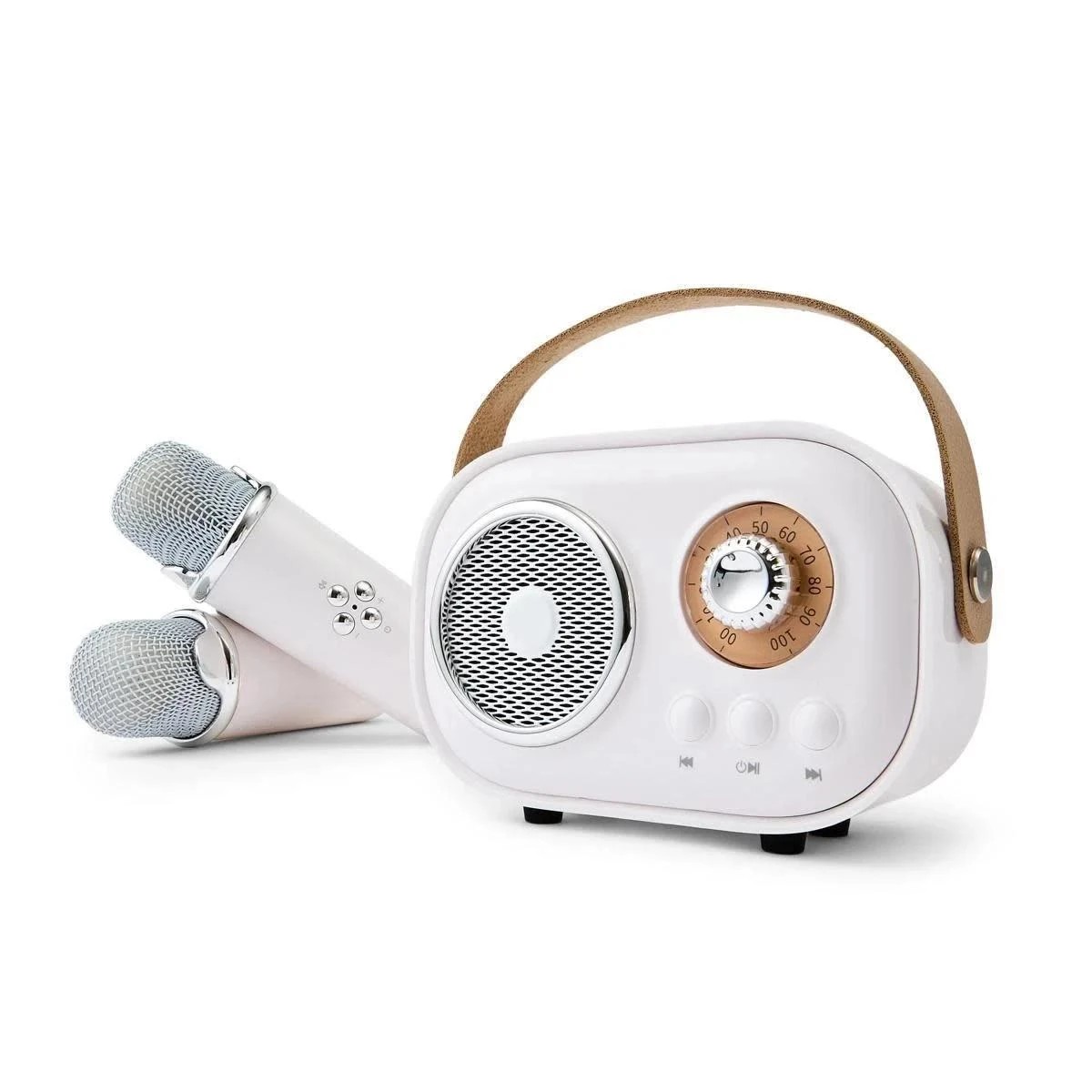 2 Retro Karaoke Set with Two Microphones, 2 of 10