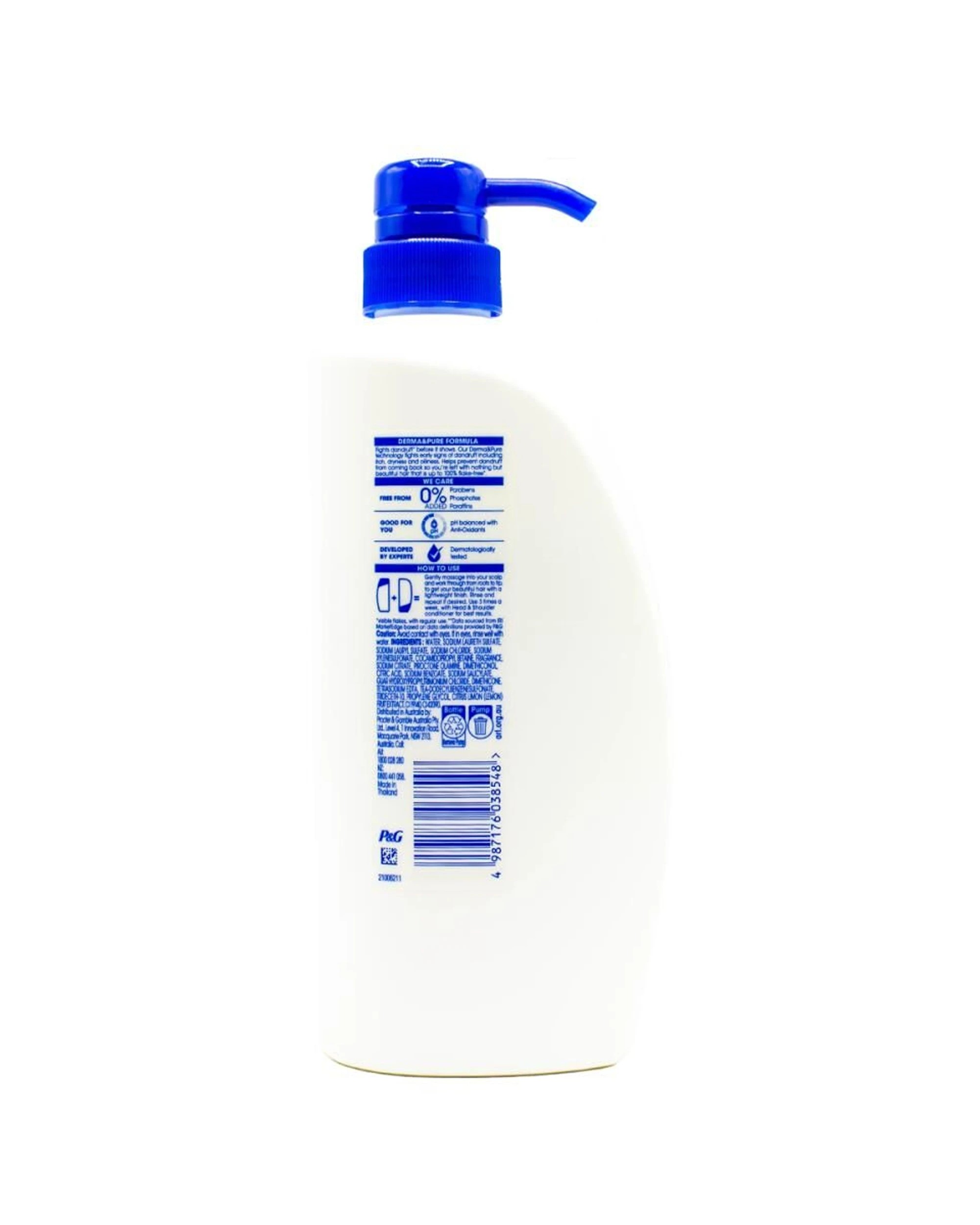 3 HEAD AND SHOULDERS 6PK Anti Dandruff Shampoo 660ml Oil Control Citrus Extract - White, 3 of 3