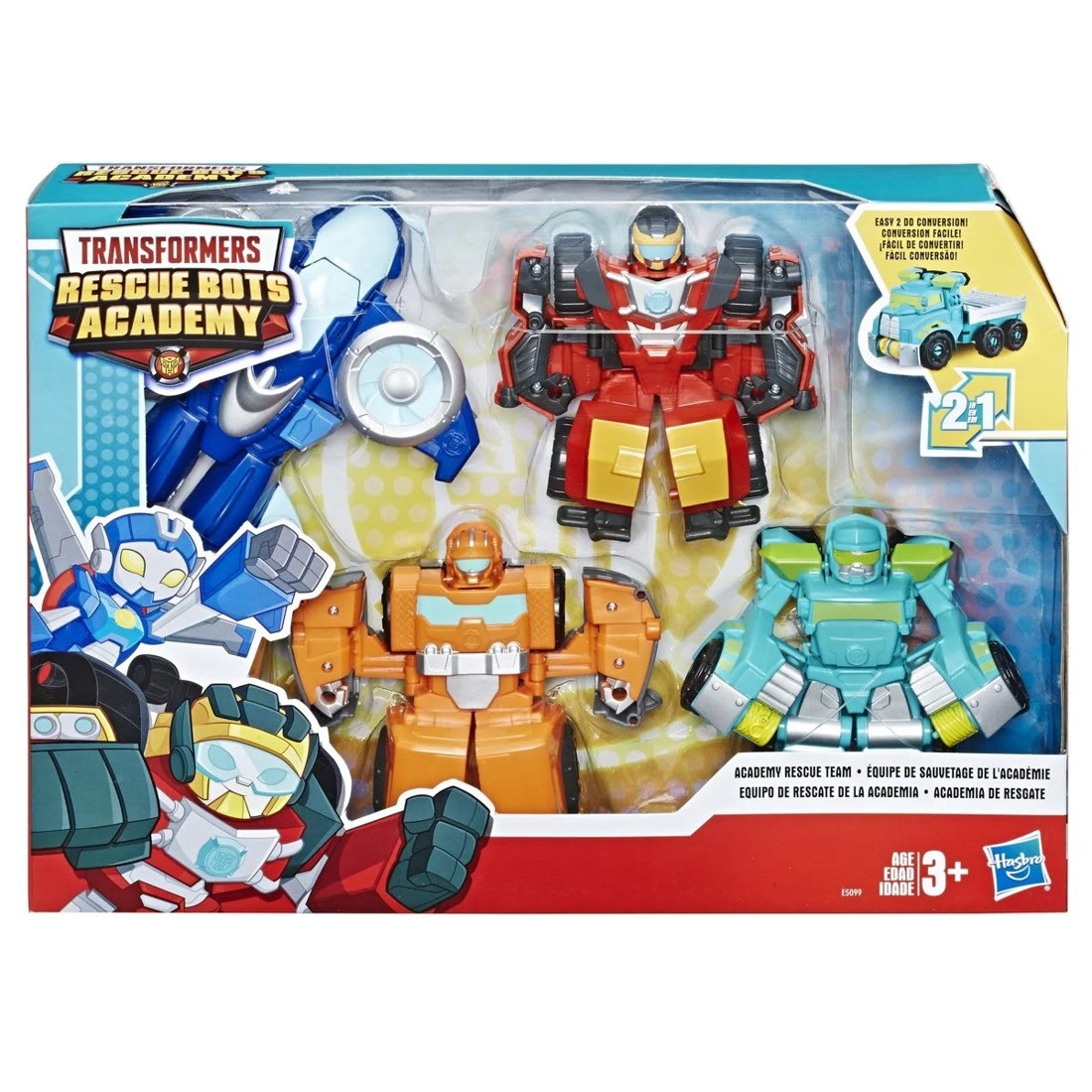 1 Transformers Rescue Bots Academy - Academy Rescue Team 4.5 inch Action Figure Set, 1 of 4